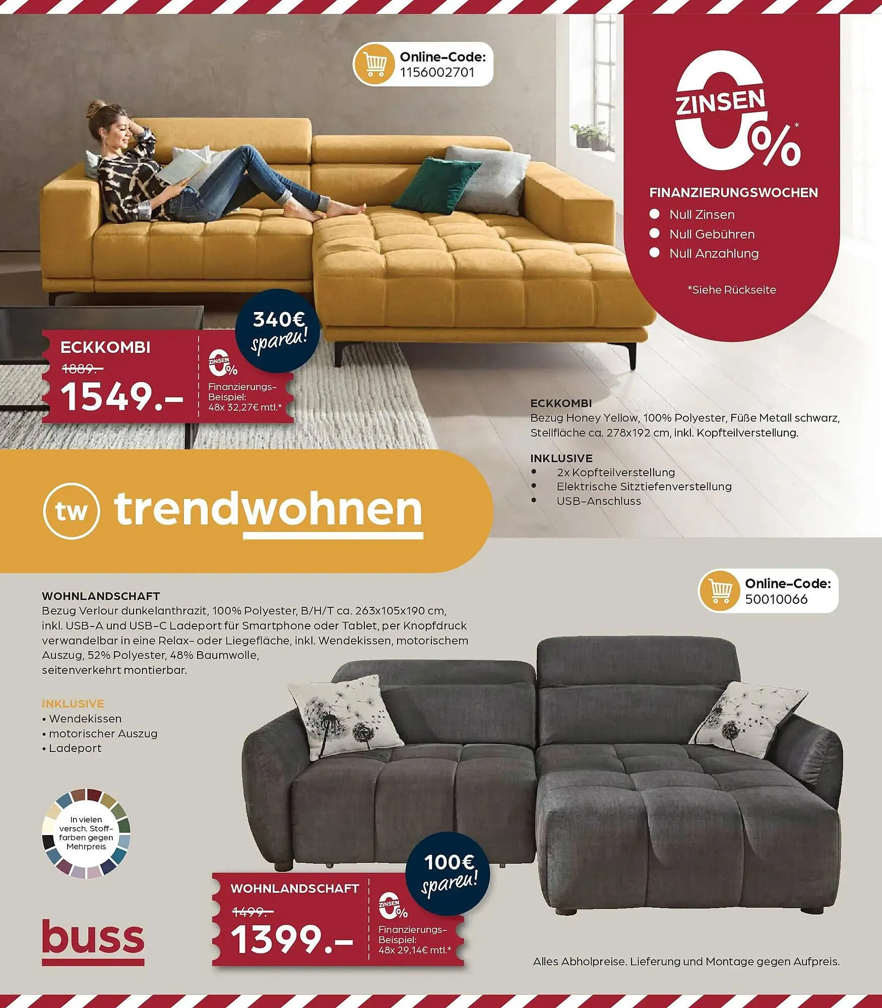 Möbel Buss Prospekt von 5. Februar bis 23. Februar 2026 - Prospekt seite 4