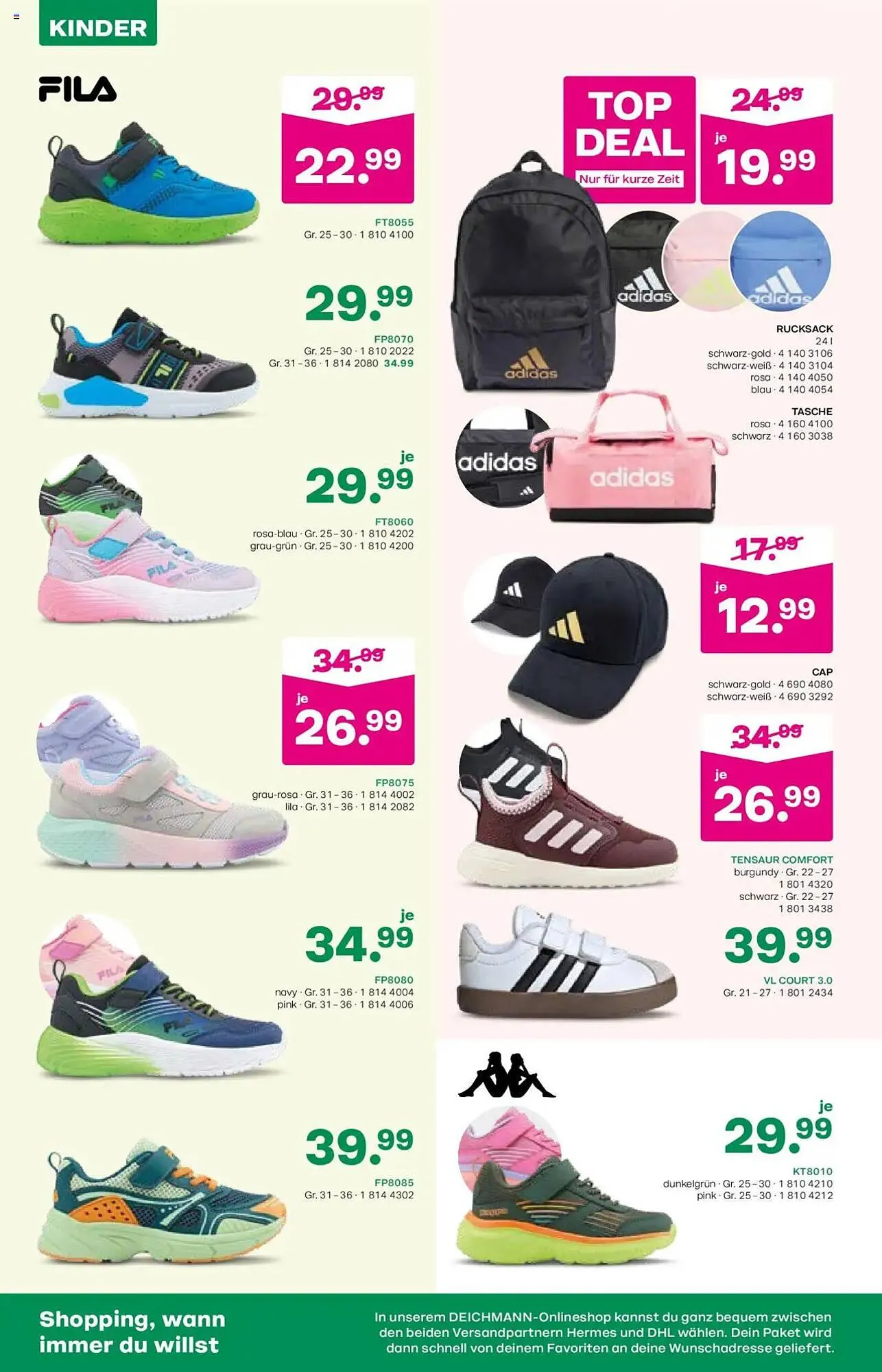 Deichmann Prospekt von 15. August bis 30. September 2025 - Prospekt seite 14