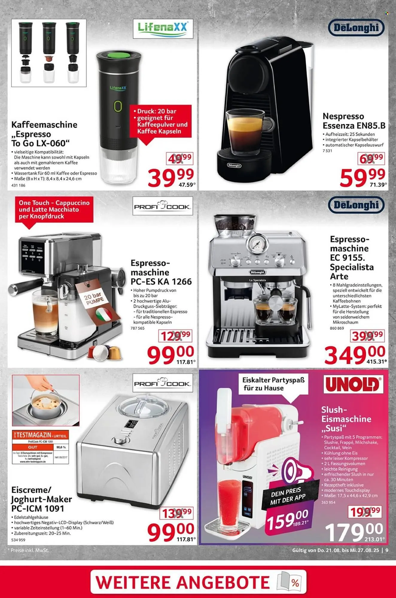 Selgros Prospekt von 21. August bis 27. August 2025 - Prospekt seite 9