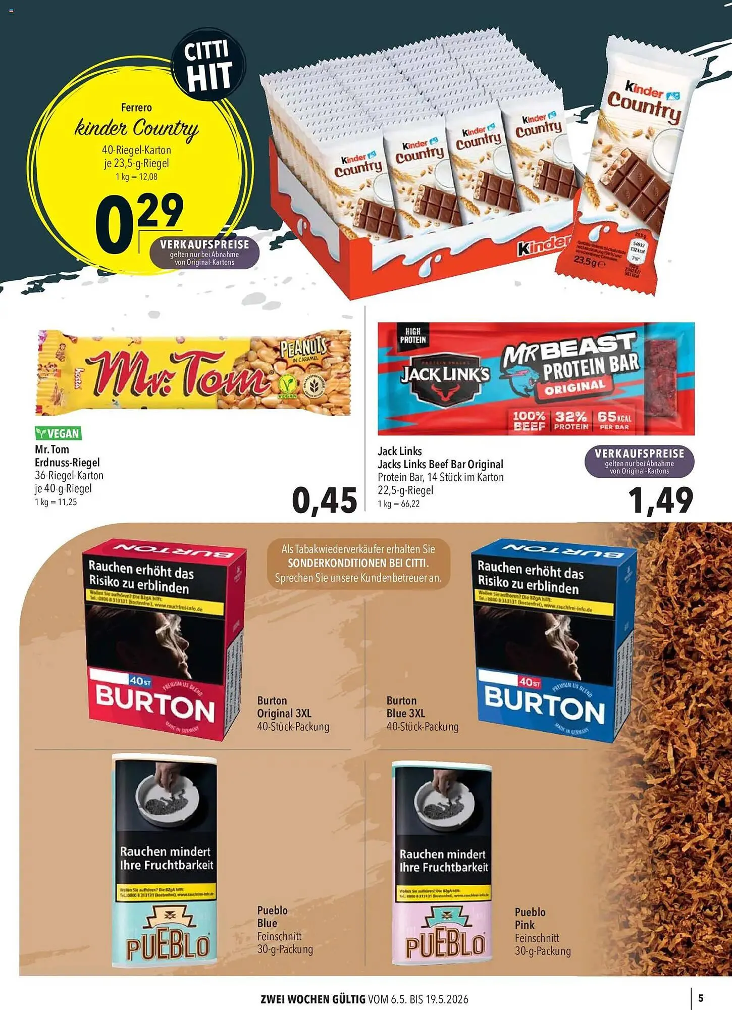 CITTI Markt Prospekt von 6. Mai bis 19. Mai 2026 - Prospekt seite 5
