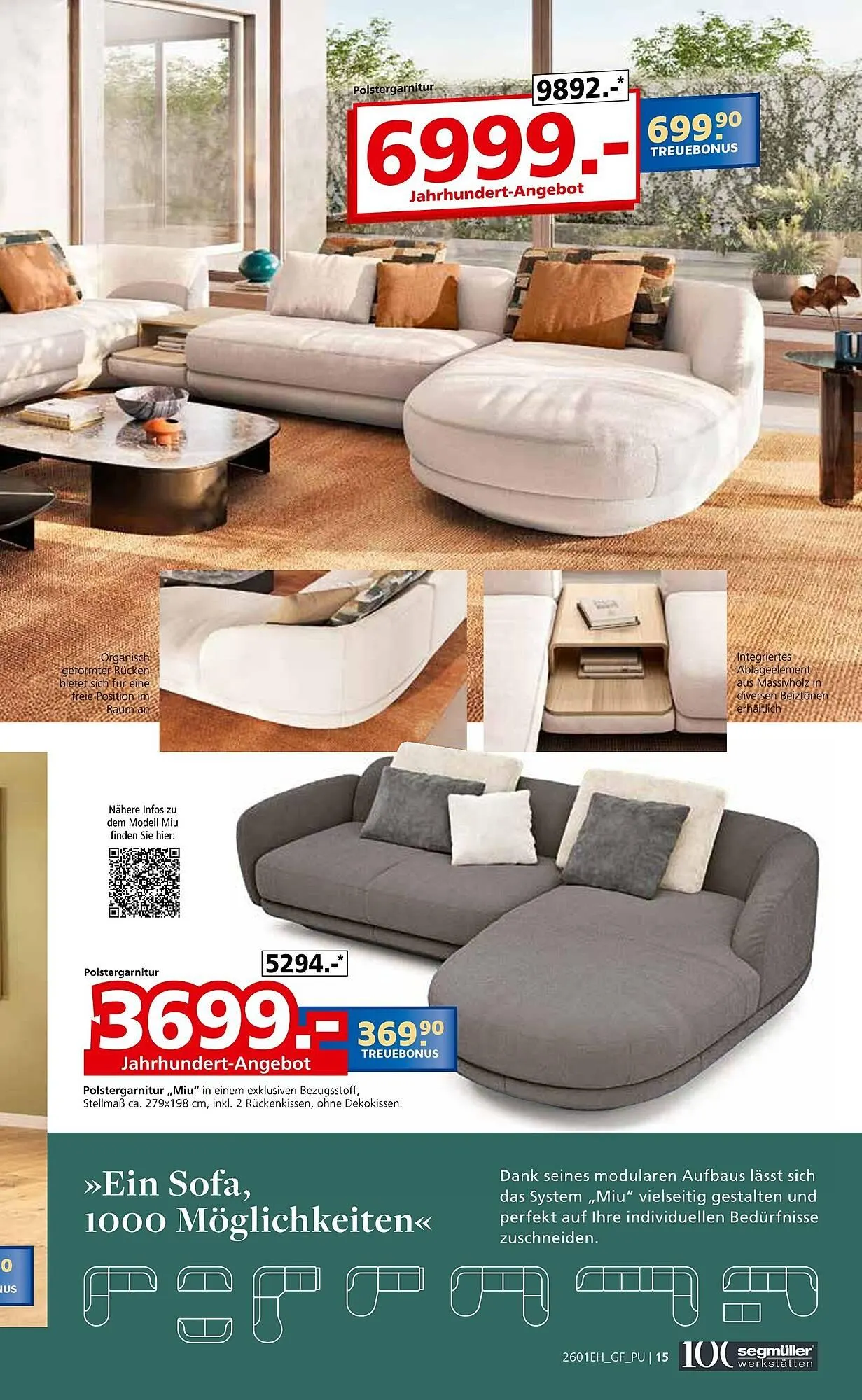 Segmüller Prospekt von 27. Dezember bis 10. Januar 2026 - Prospekt seite 15