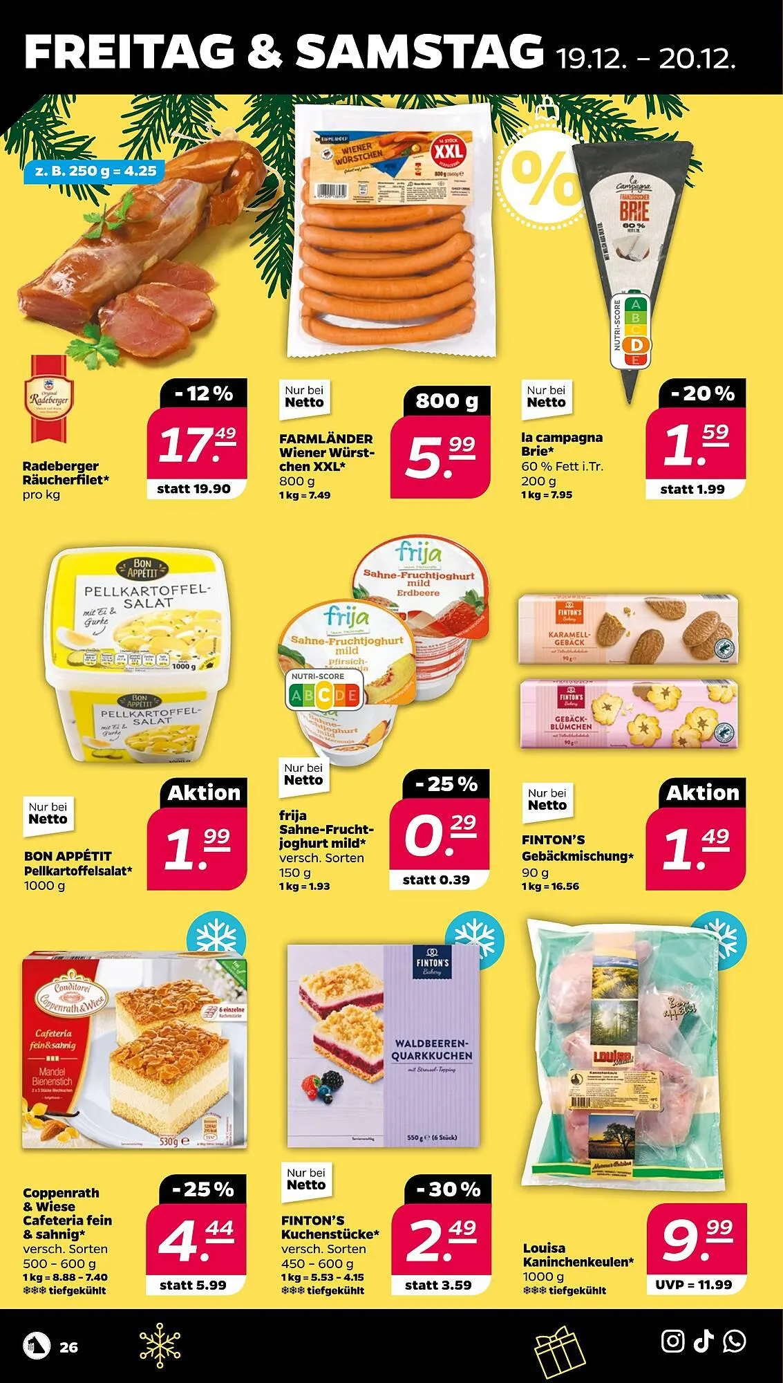 NETTO Prospekt von 15. Dezember bis 20. Dezember 2025 - Prospekt seite 28