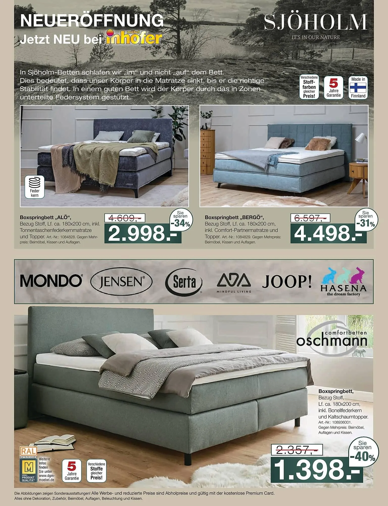 Möbel Inhofer Prospekt von 25. Februar bis 14. März 2026 - Prospekt seite 10