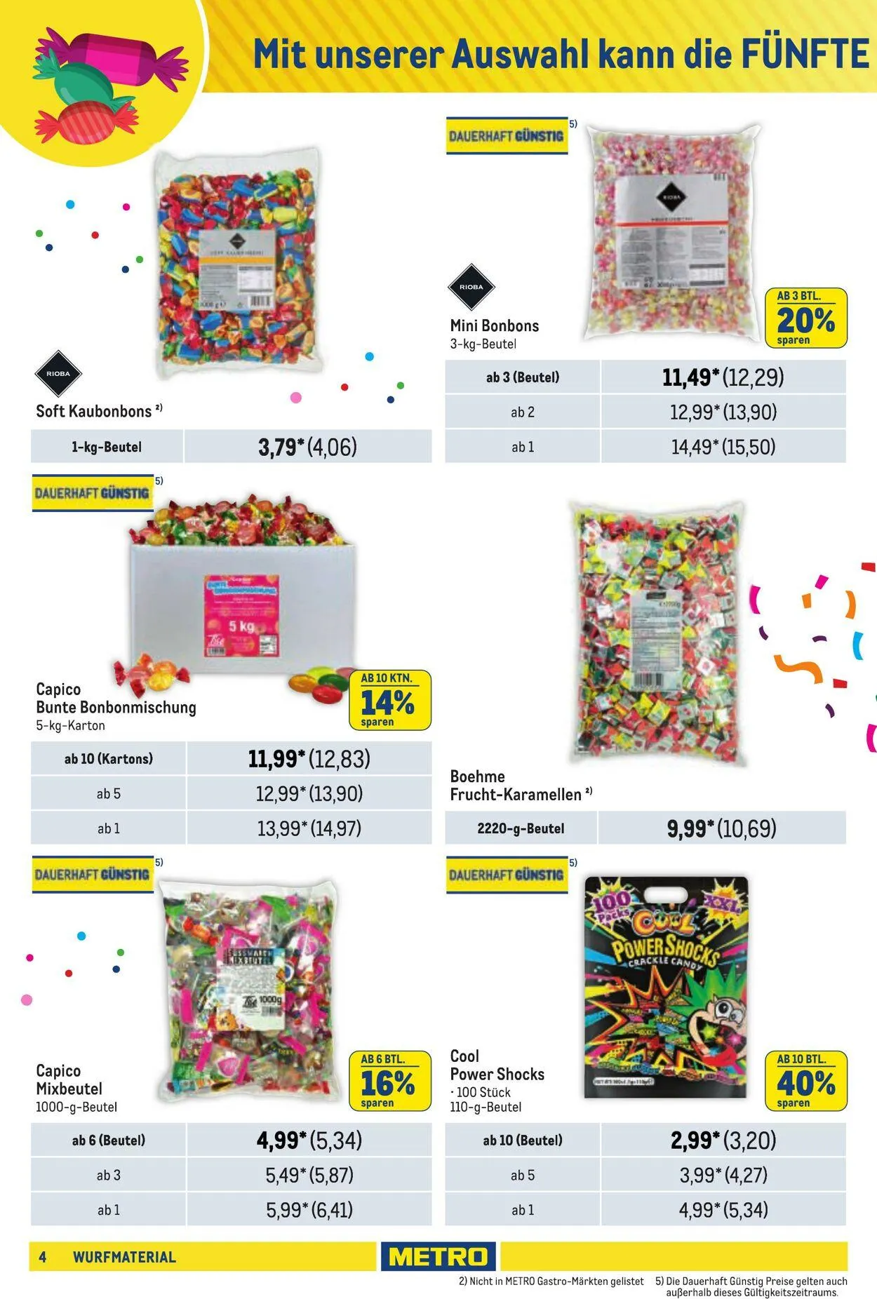 Metro Aktueller Prospekt von 21. Mai bis 4. Juni 2025 - Prospekt seite 4