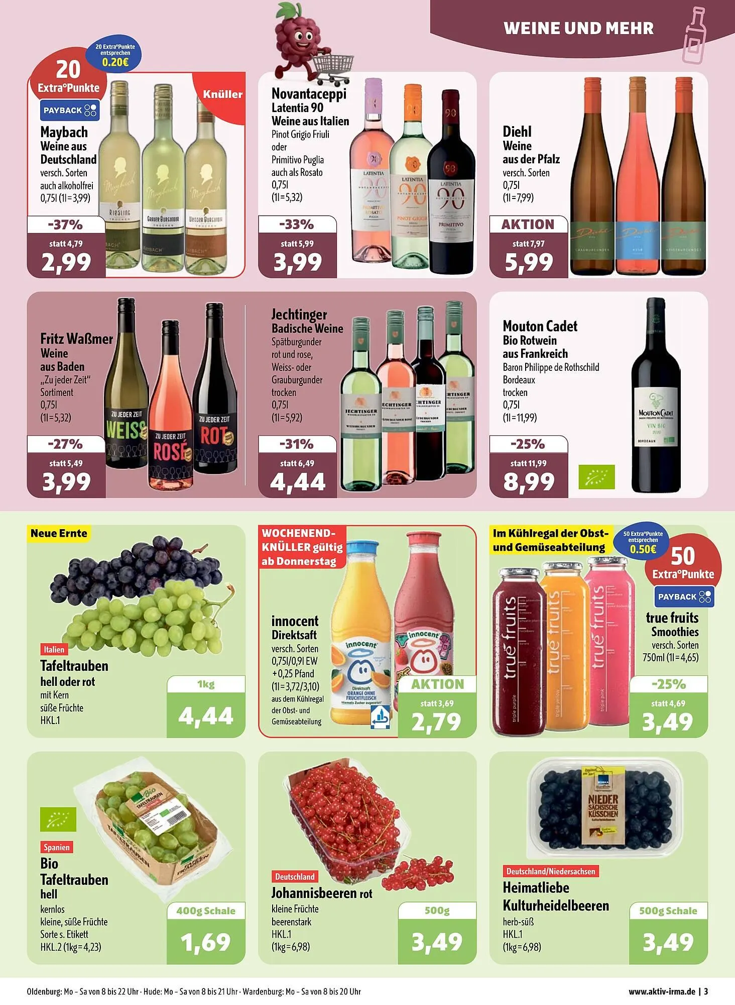 Aktiv Irma Prospekt von 7. Juli bis 12. Juli 2025 - Prospekt seite 3