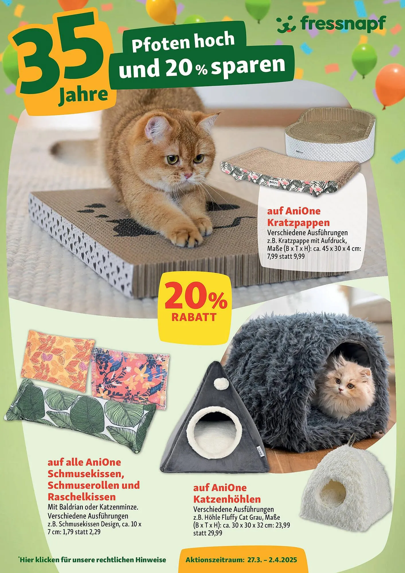 Fressnapf Prospekt von 26. März bis 2. April 2025 - Prospekt seite 10