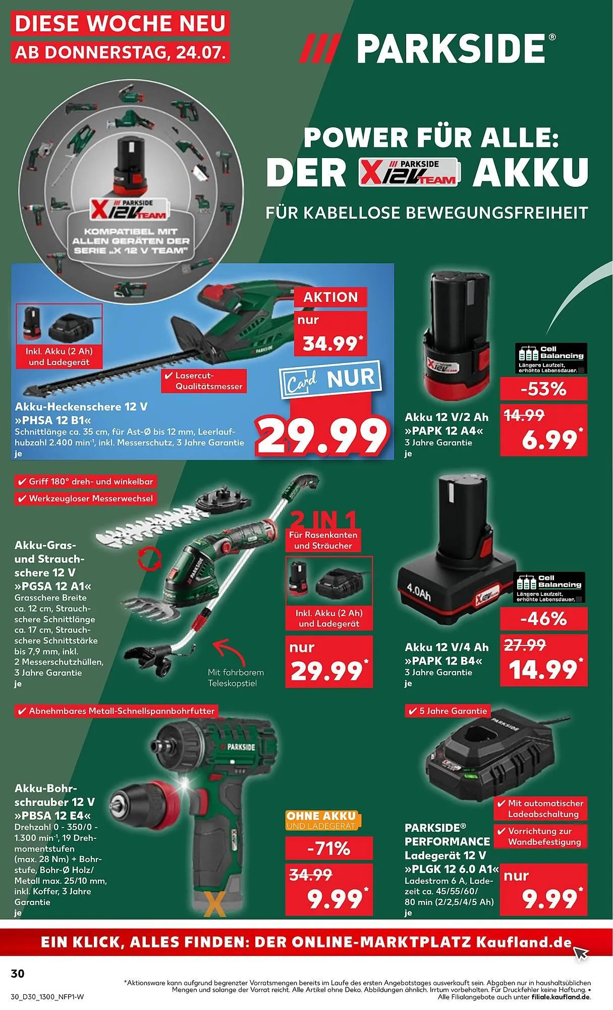 Kaufland Prospekt von 24. Juli bis 30. Juli 2025 - Prospekt seite 30