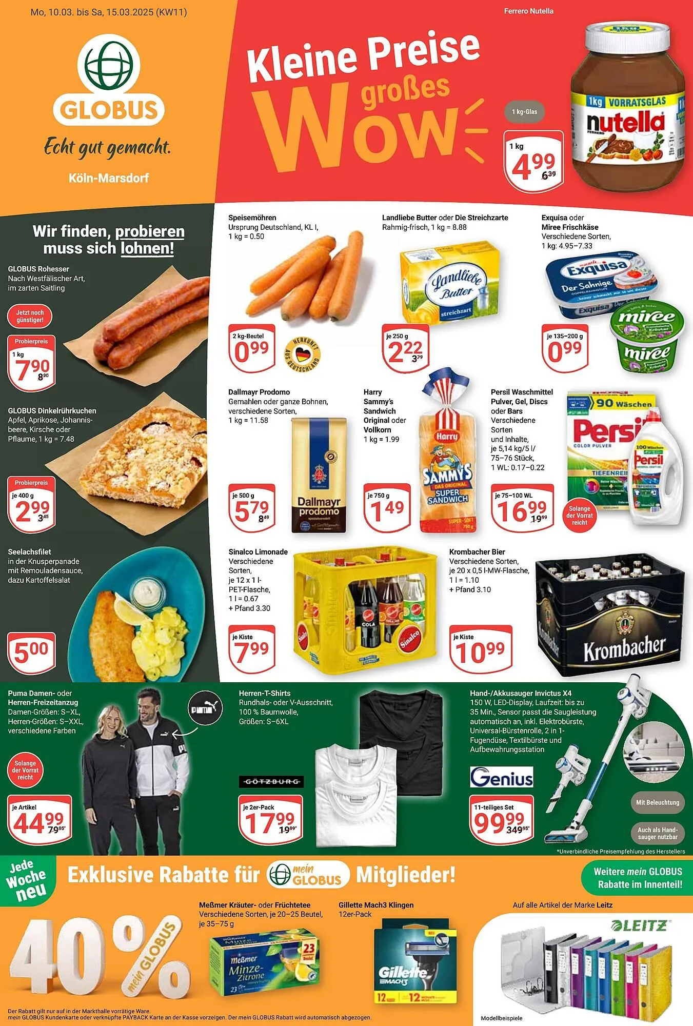 Globus Prospekt von 10. März bis 15. März 2025 - Prospekt seite 3