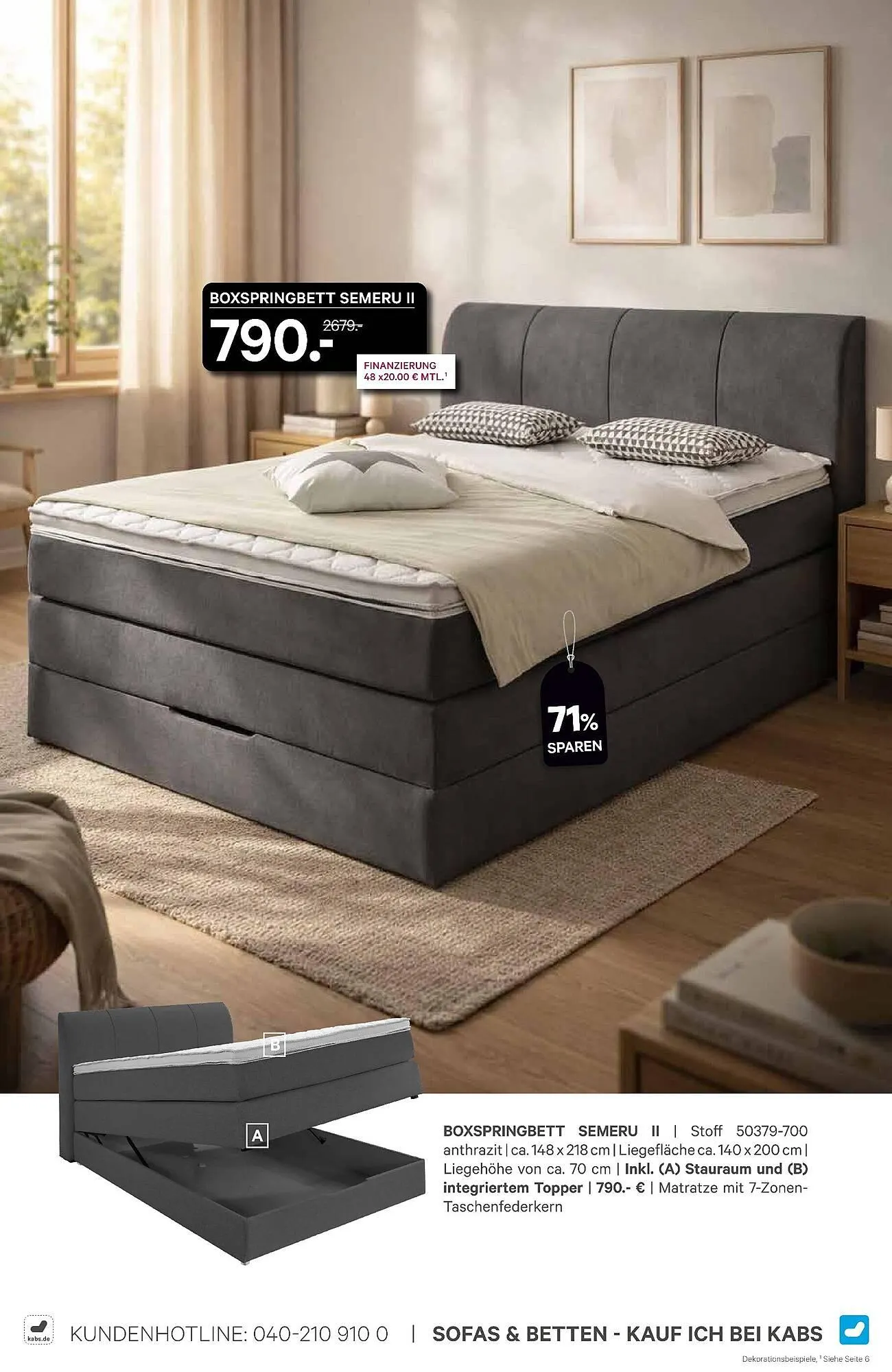 Kabs Polsterwelt Prospekt von 30. Januar bis 26. Februar 2026 - Prospekt seite 48