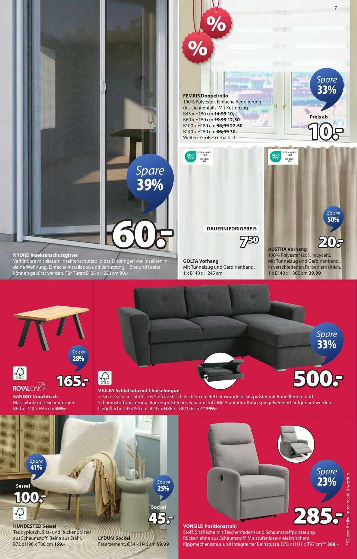 JYSK von 30. Juni bis 6. Juli 2025 - Prospekt seite 8