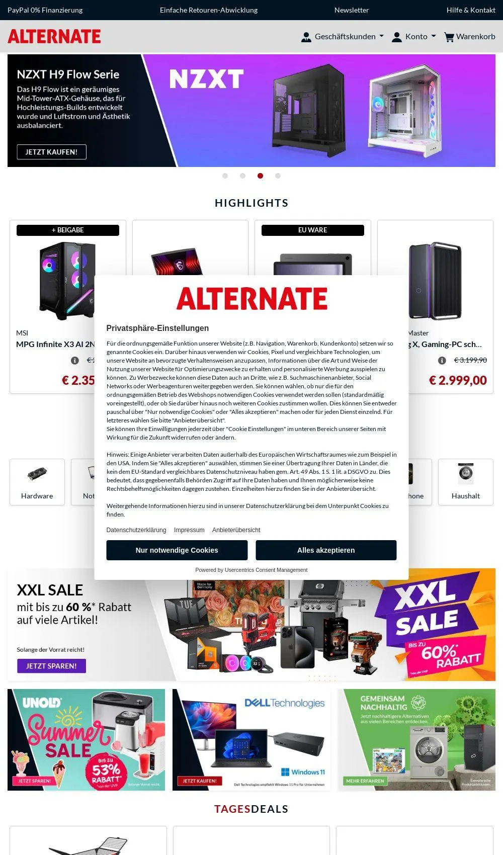 Alternate von 23. Juni bis 2. Juli 2025 - Prospekt seite 2