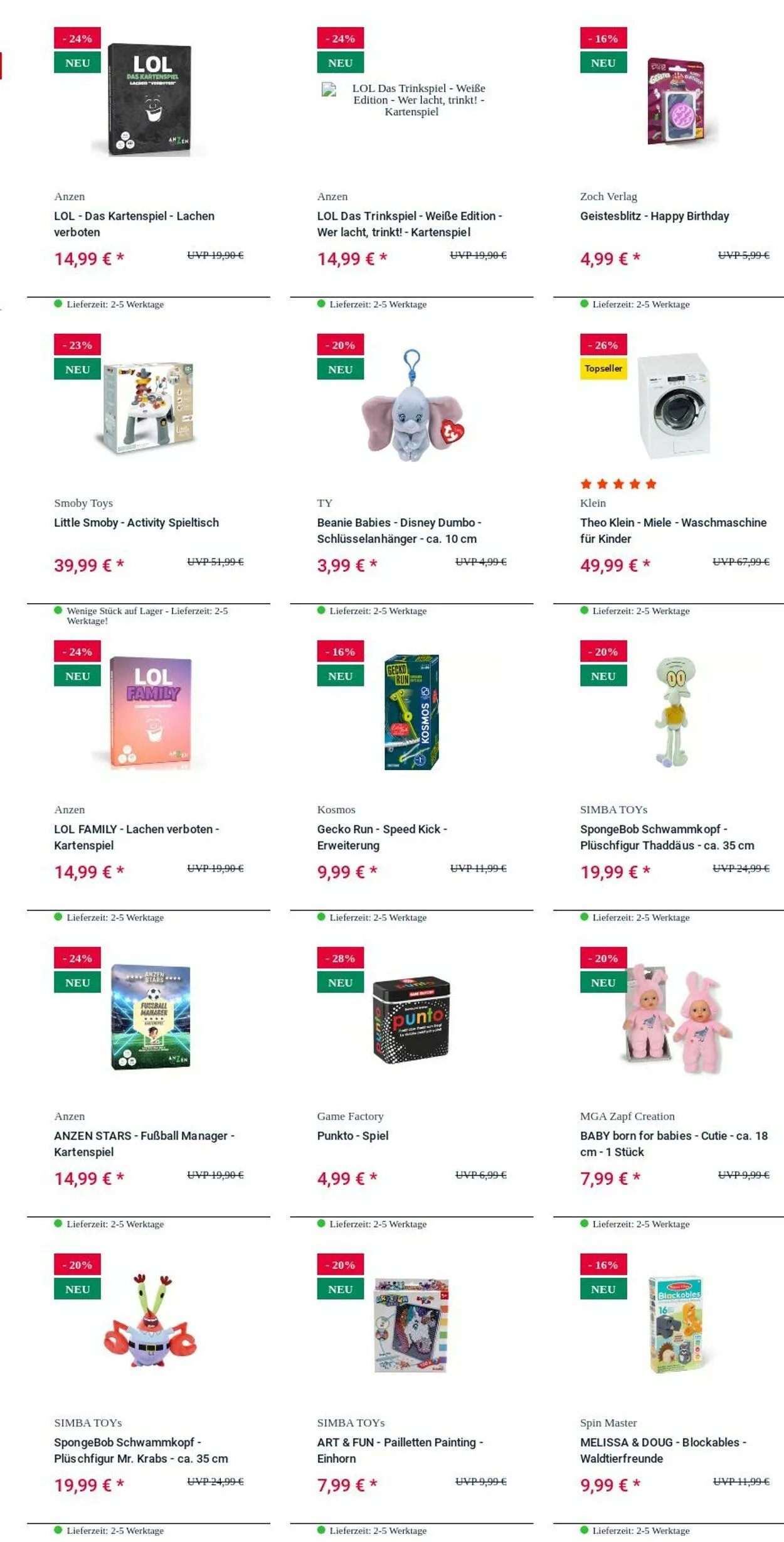 ROFU Kinderland Aktueller Prospekt von 20. Oktober bis 29. Oktober 2025 - Prospekt seite 14