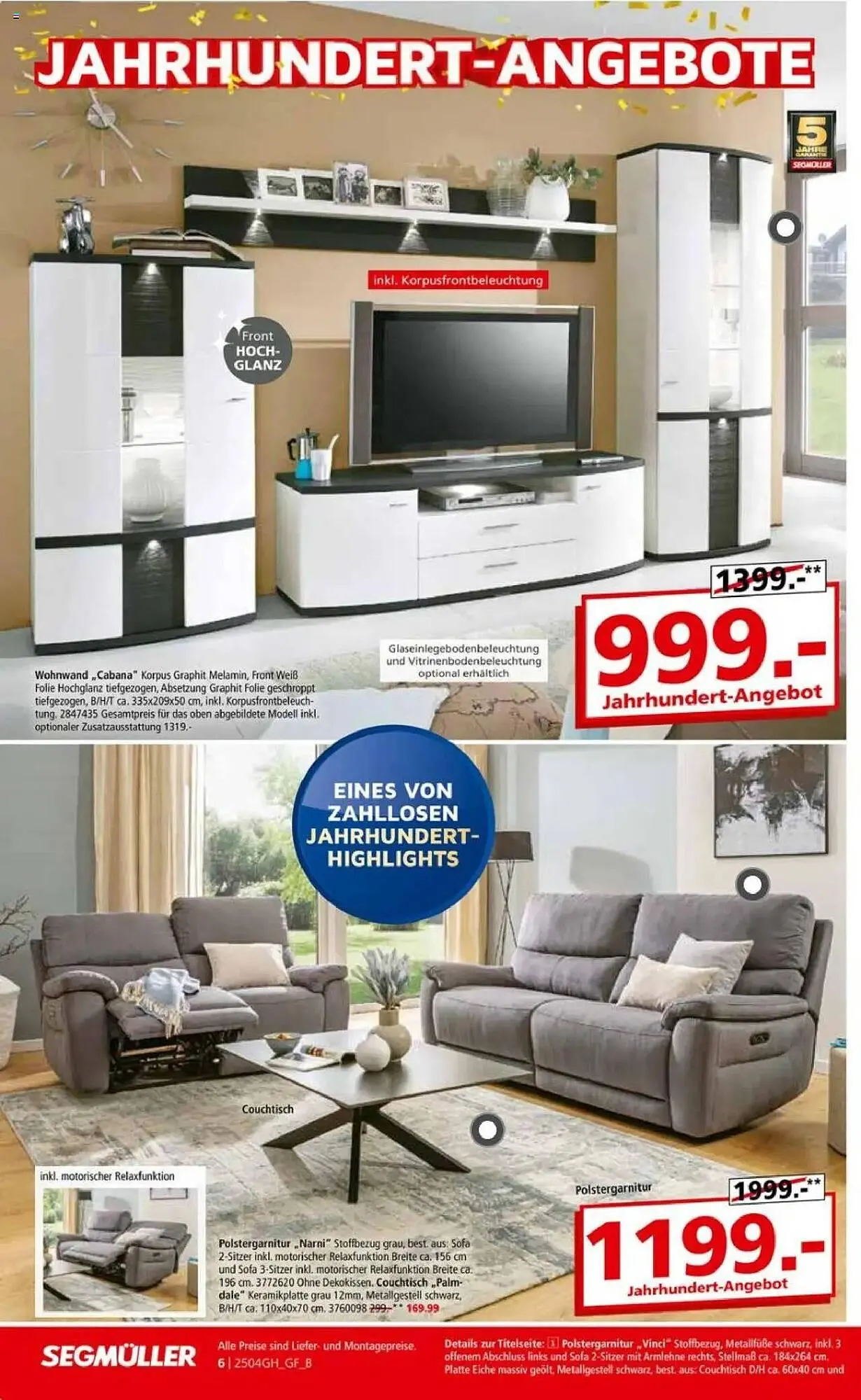 Segmüller Prospekt von 30. März bis 6. April 2025 - Prospekt seite 8