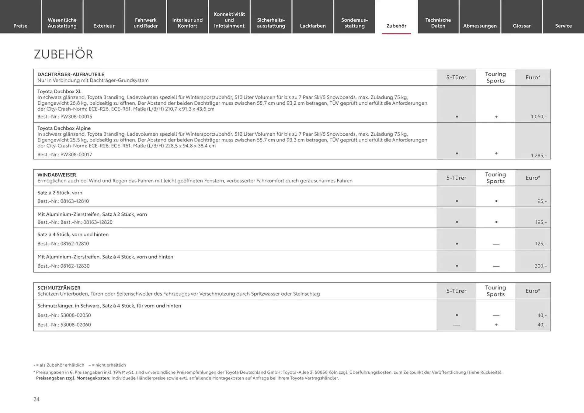 Toyota Prospekt von 24. Januar bis 24. Januar 2026 - Prospekt seite 24
