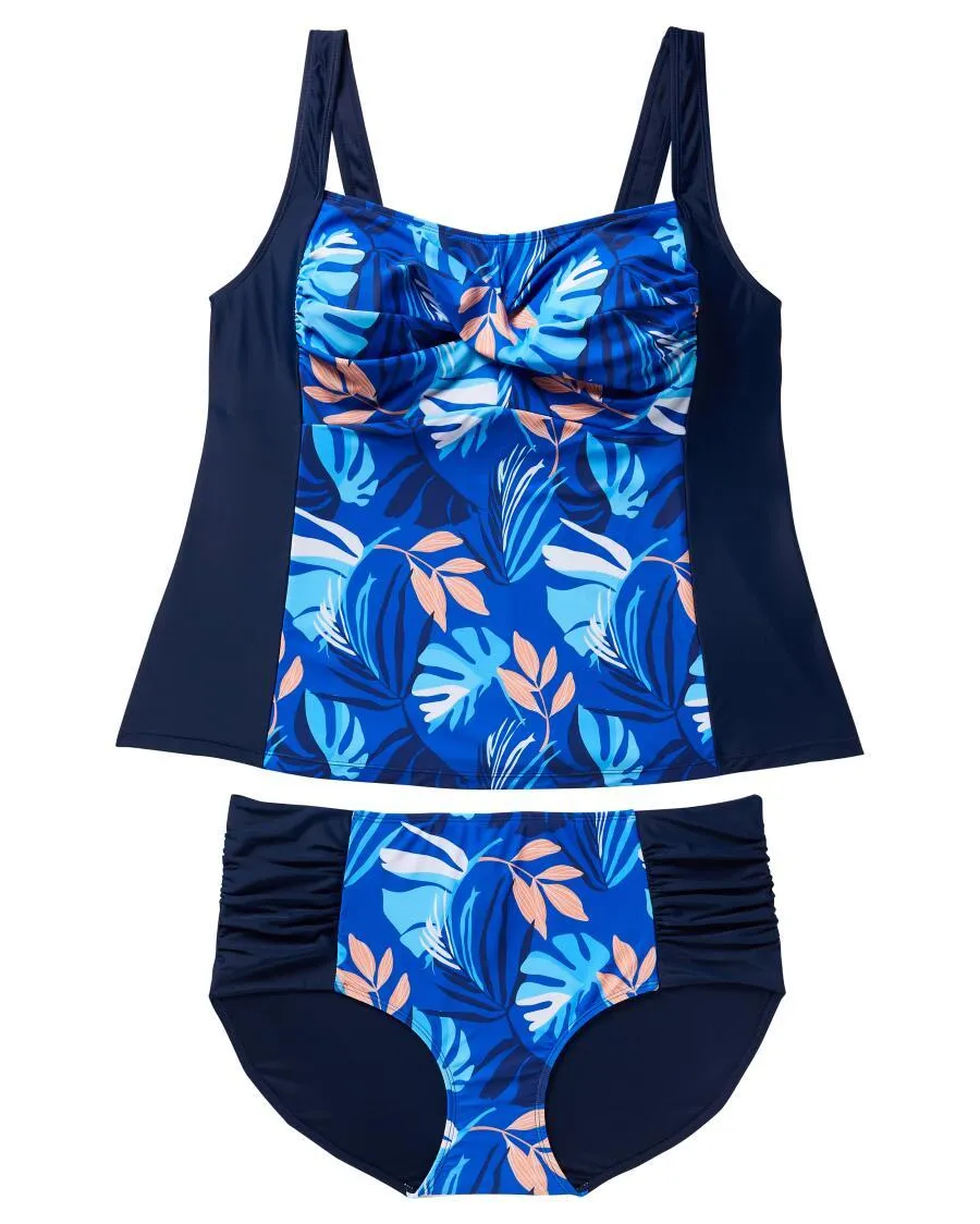 Floraler Tankini Janina Plus, 2-tlg. Set