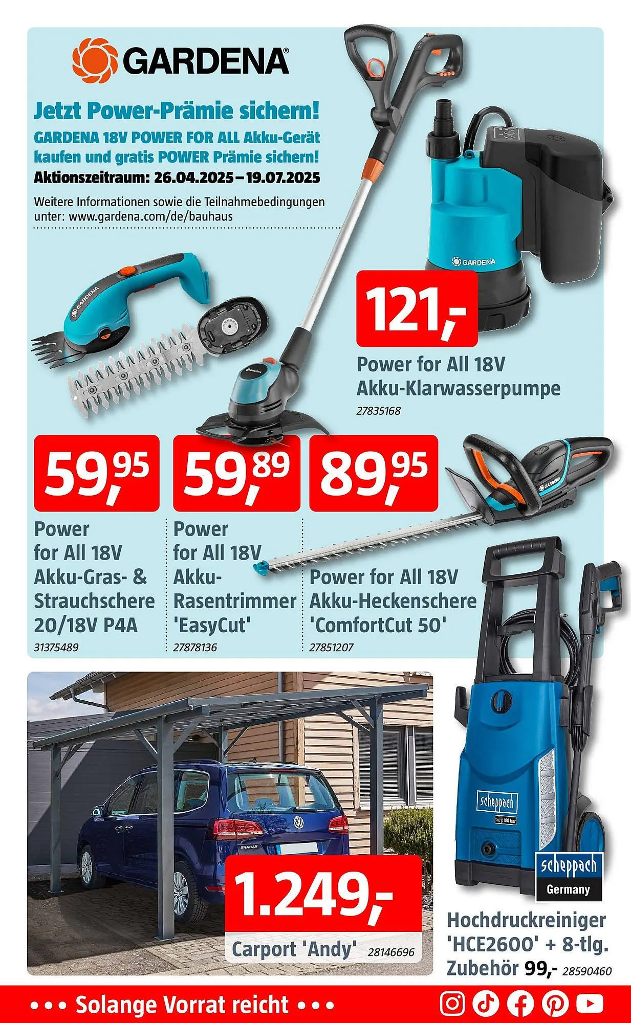 Bauhaus Prospekt von 27. Juni bis 13. Juli 2025 - Prospekt seite 6