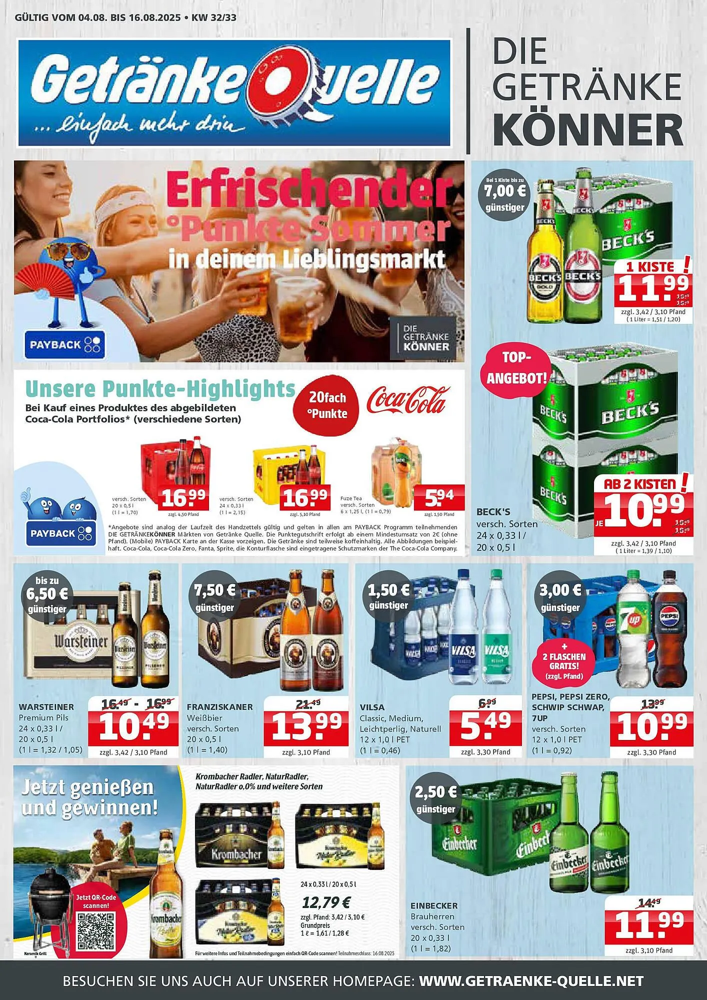 Getränke Quelle Prospekt - 1