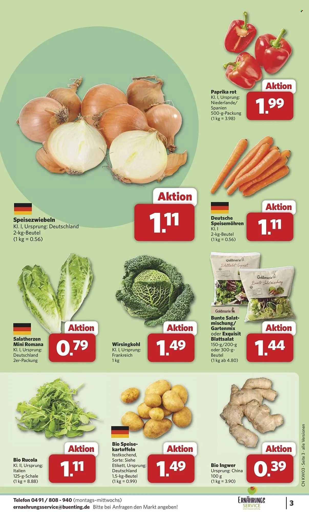 Combi Prospekt von 12. Januar bis 17. Januar 2026 - Prospekt seite 3