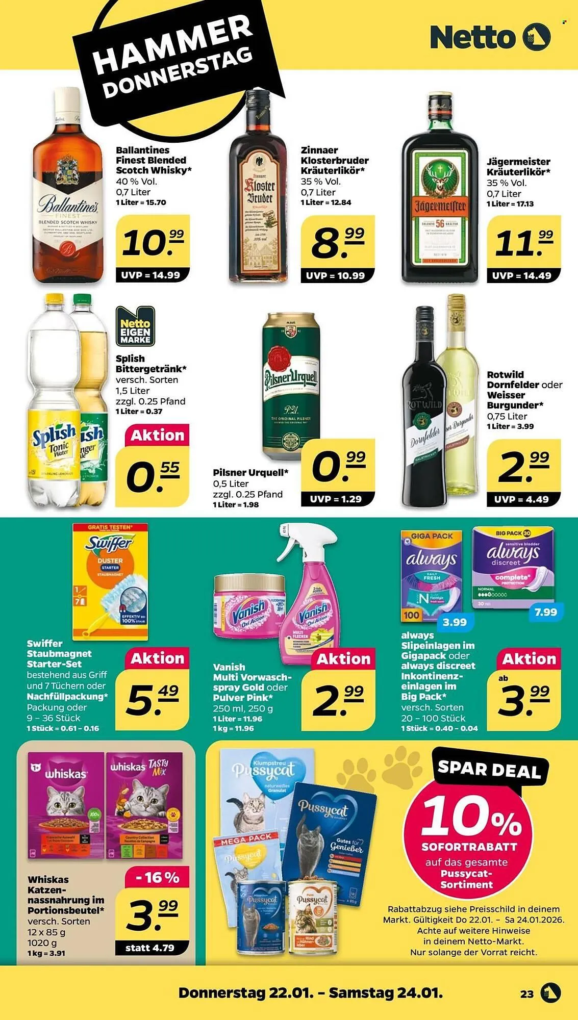 NETTO Prospekt von 19. Januar bis 24. Januar 2026 - Prospekt seite 25