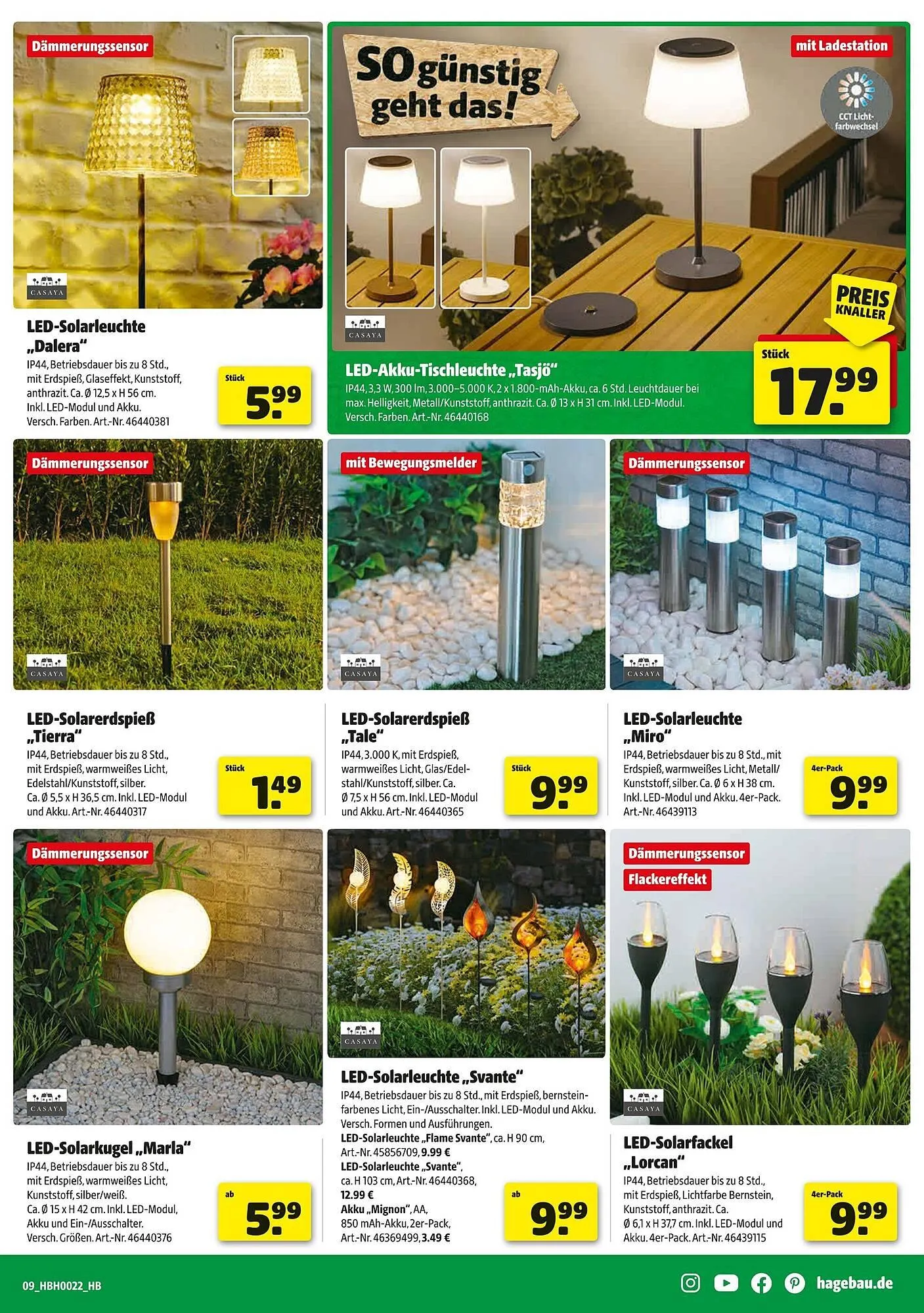 Hagebau Prospekt von 24. Mai bis 31. Mai 2025 - Prospekt seite 9