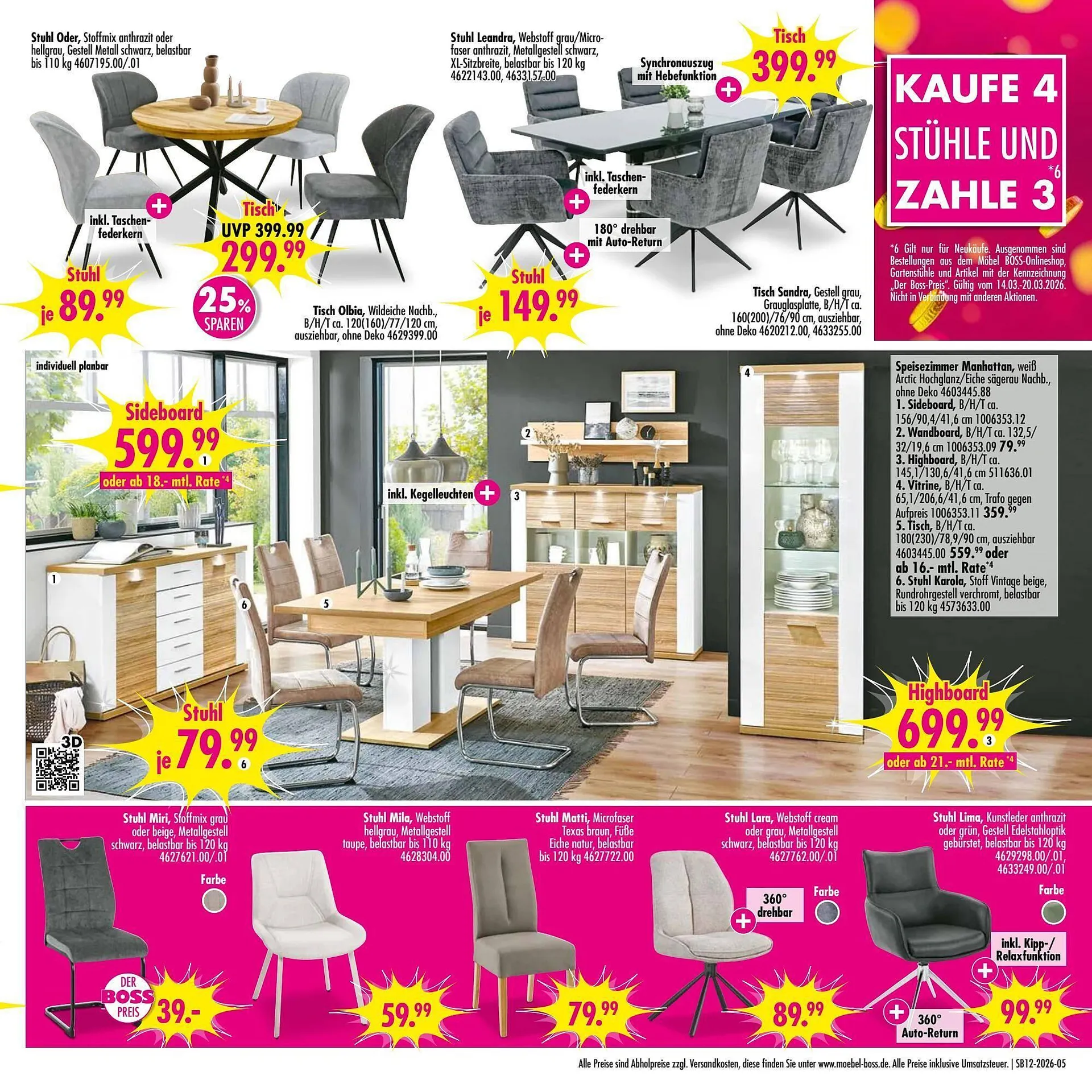Möbel Boss Prospekt von 14. März bis 21. März 2026 - Prospekt seite 5