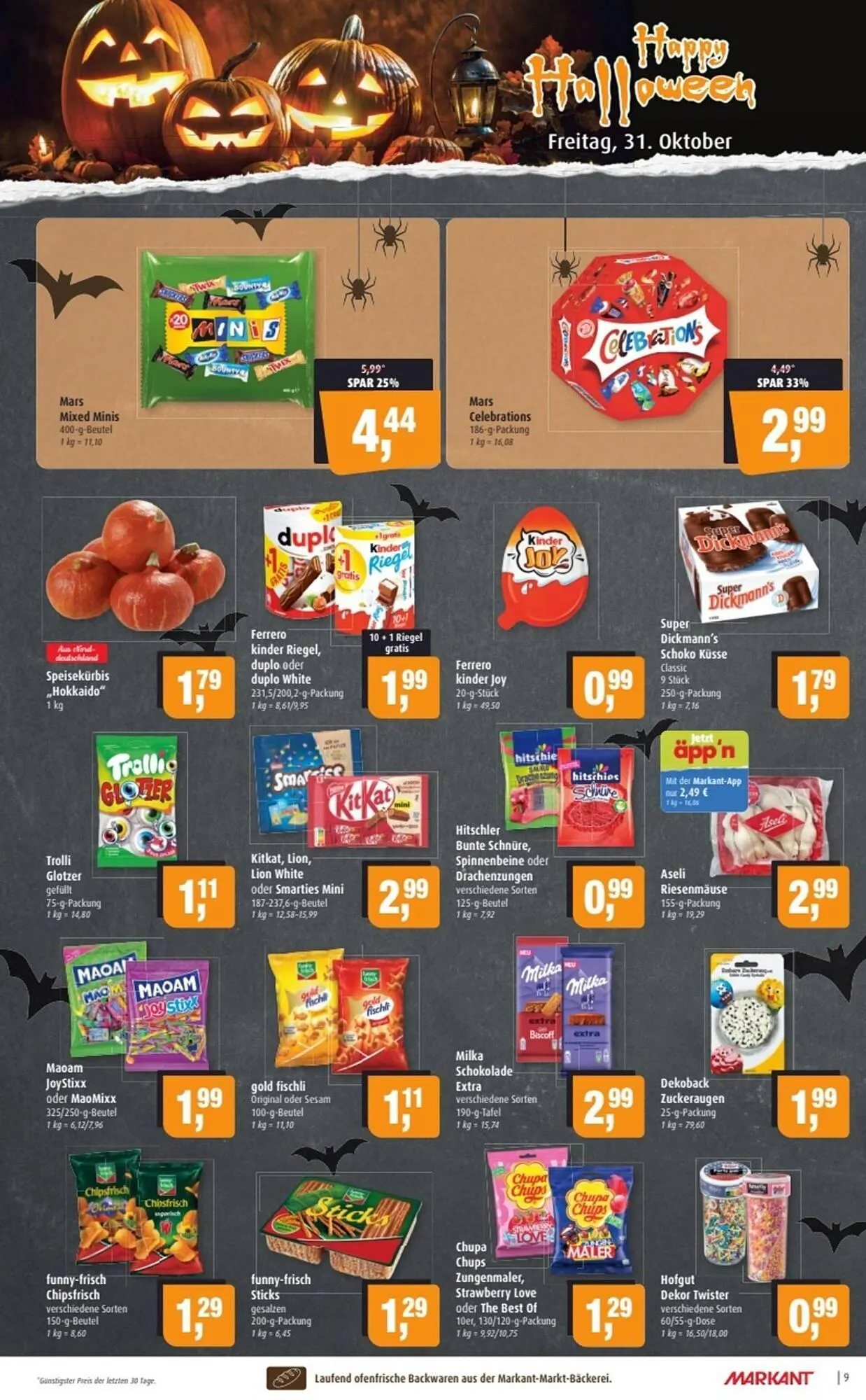 Markant Prospekt von 26. Oktober bis 9. November 2025 - Prospekt seite 9