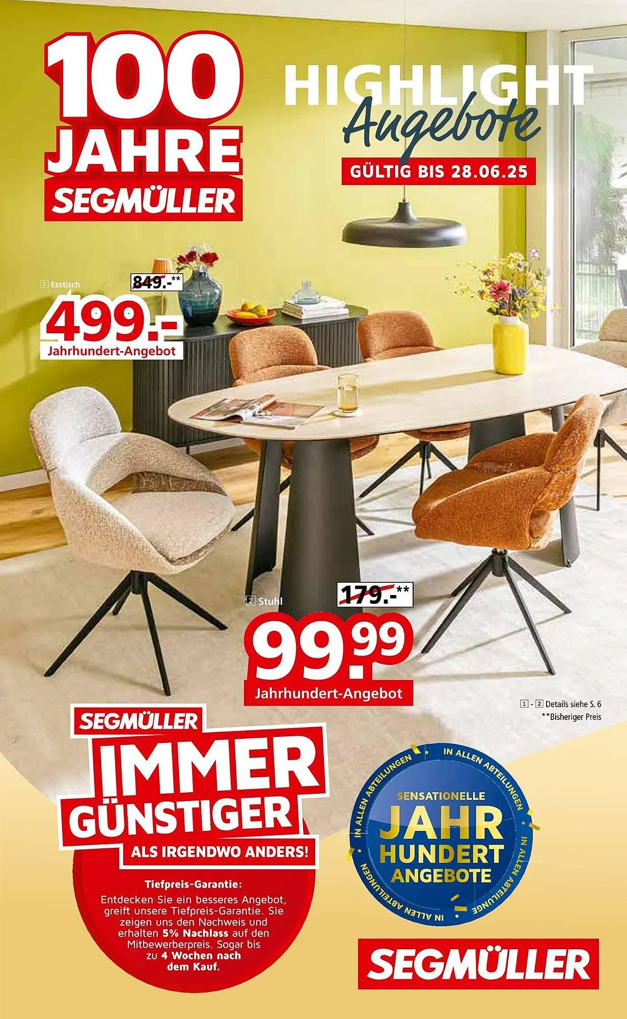 Segmüller Prospekt von 7. Juni bis 28. Juni 2025 - Prospekt seite 1