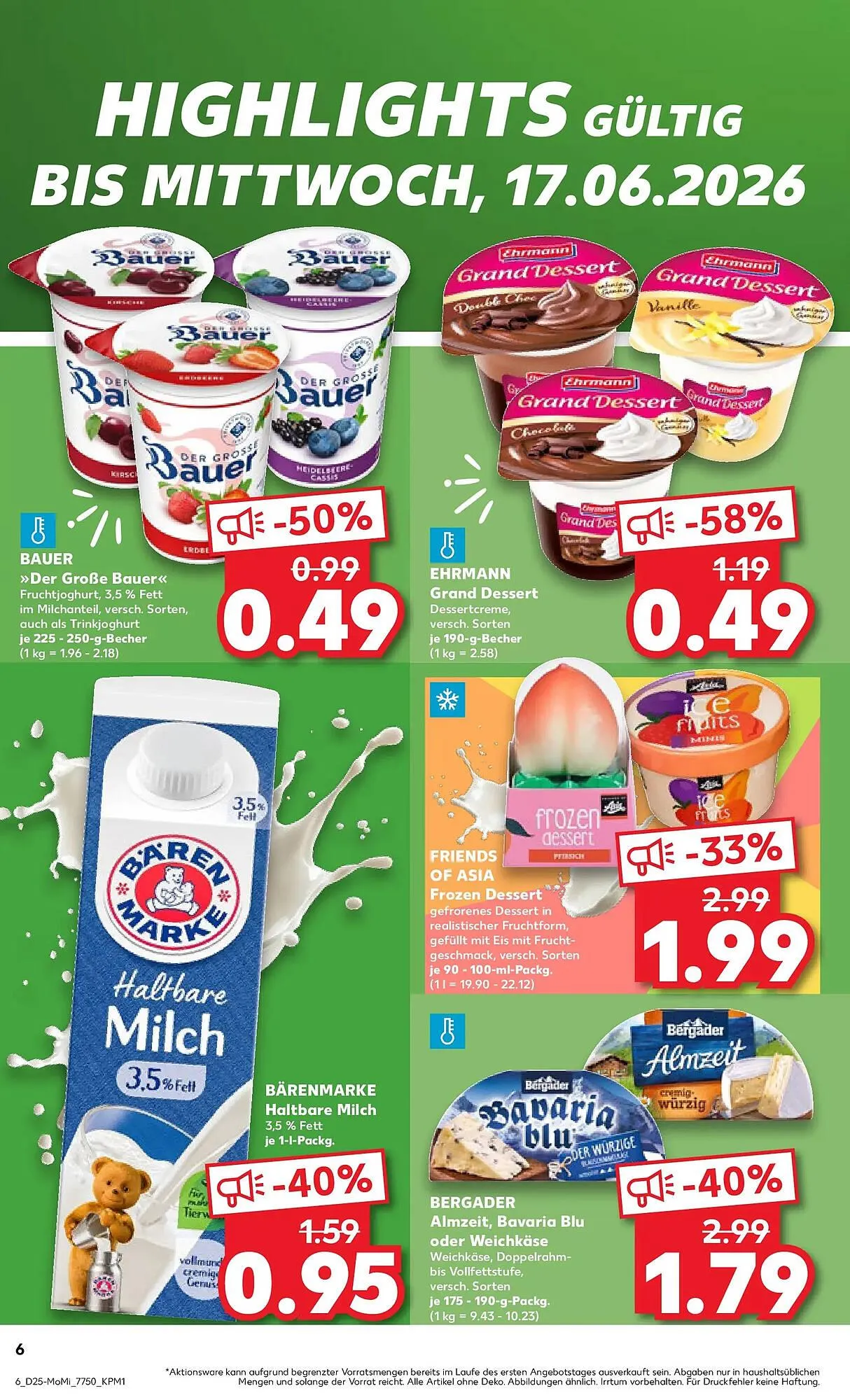 Kaufland Prospekt von 14. Juni bis 17. Juni 2026 - Prospekt seite 6