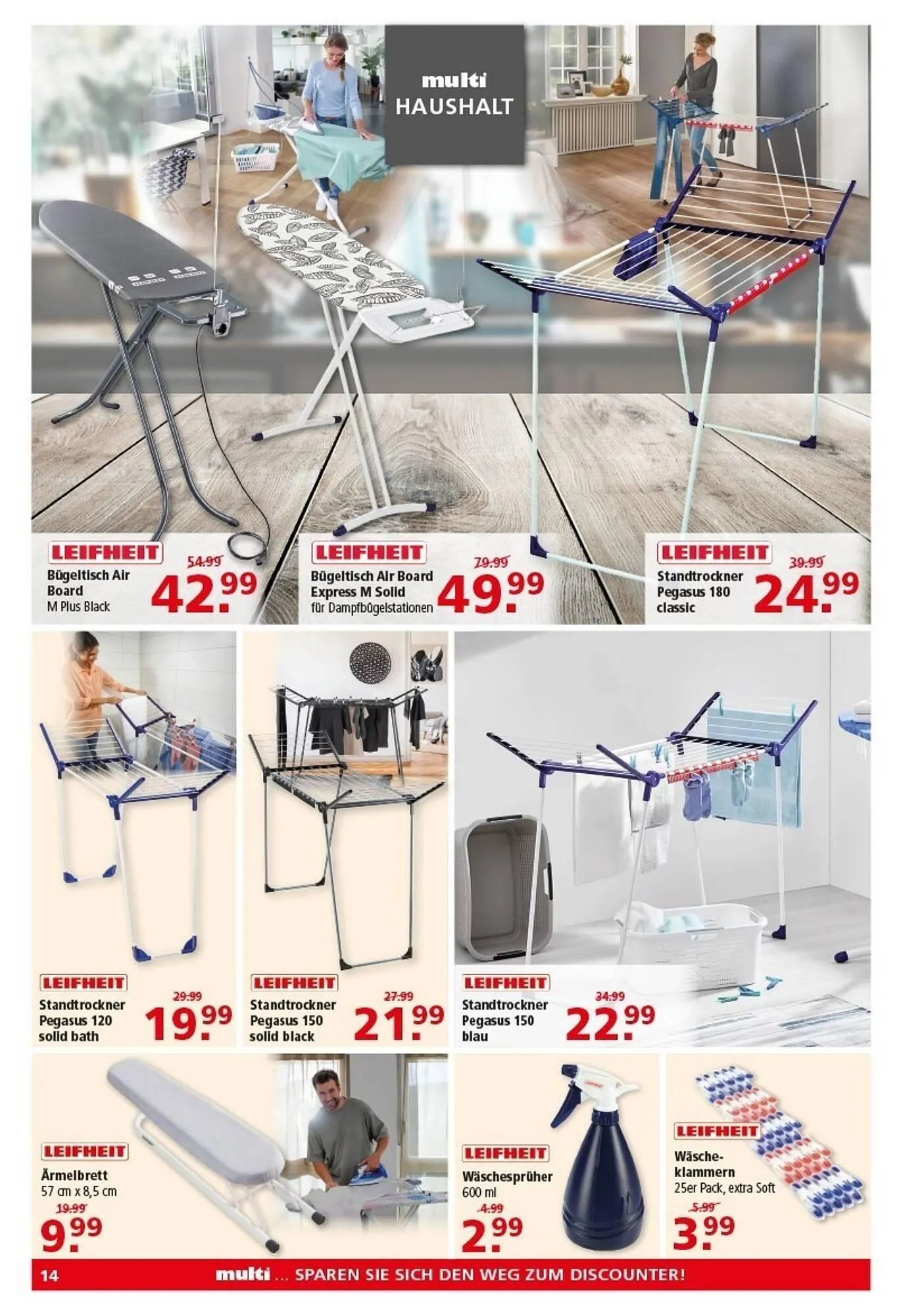 Multi Markt Prospekt von 13. April bis 18. April 2026 - Prospekt seite 14