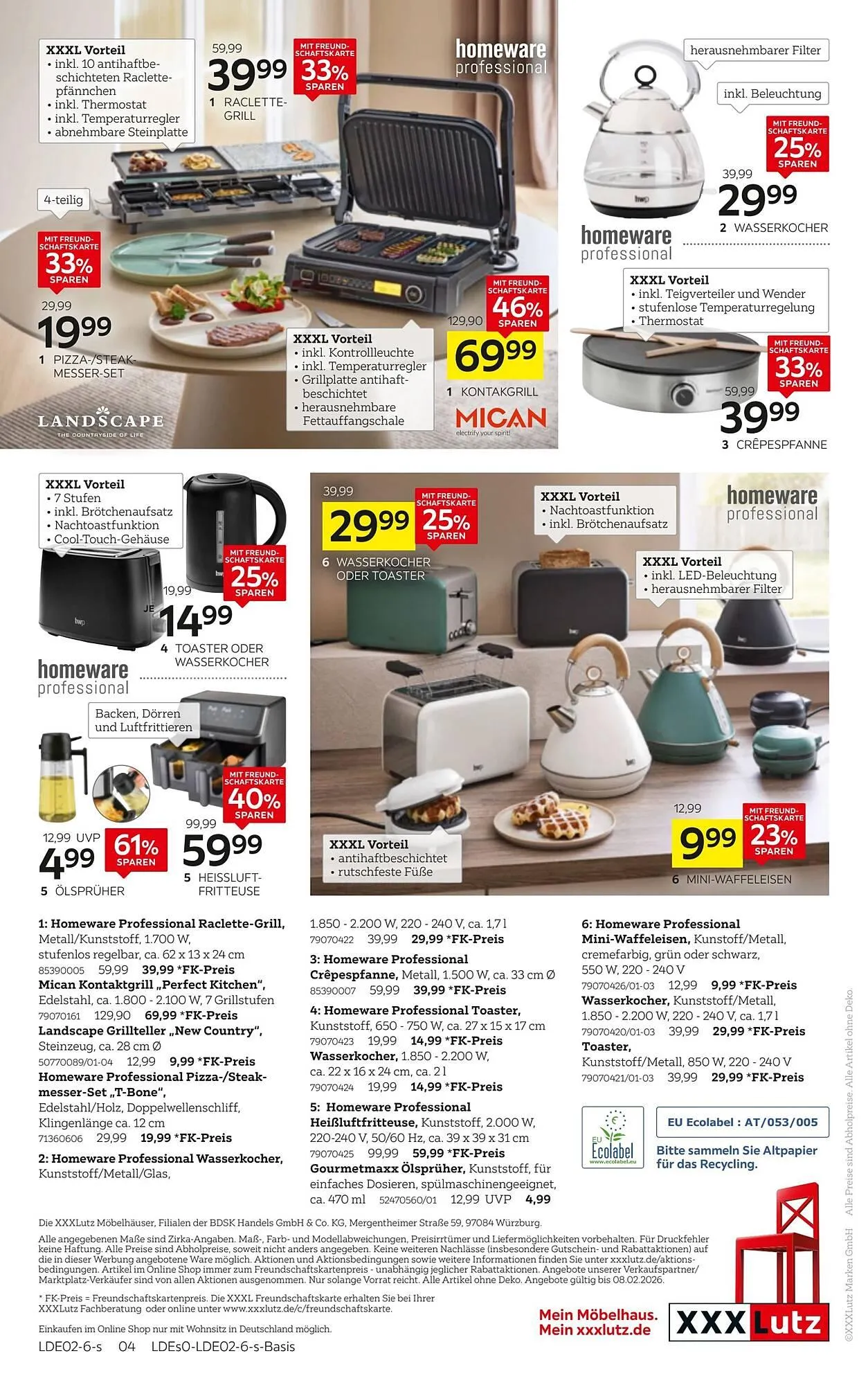 XXXLutz Prospekt von 26. Januar bis 2. Februar 2026 - Prospekt seite 4