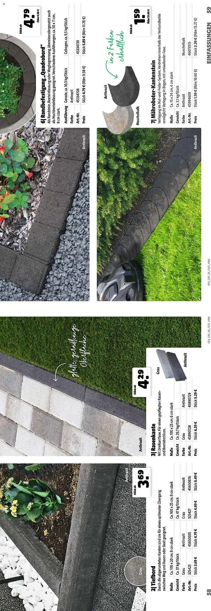 Hagebau Prospekt von 2. März bis 31. Dezember 2025 - Prospekt seite 59