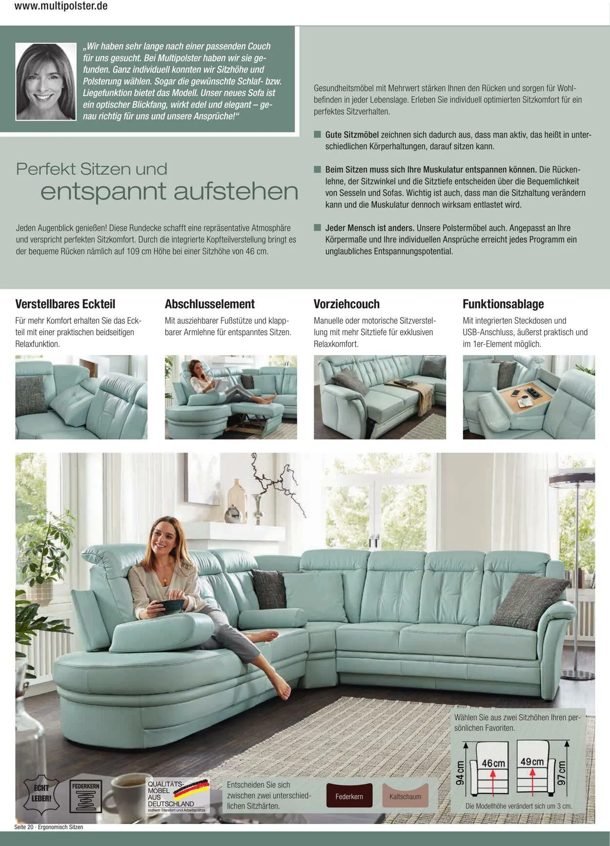 Multipolster Aktueller Prospekt von 2. Juni bis 16. Juni 2025 - Prospekt seite 20