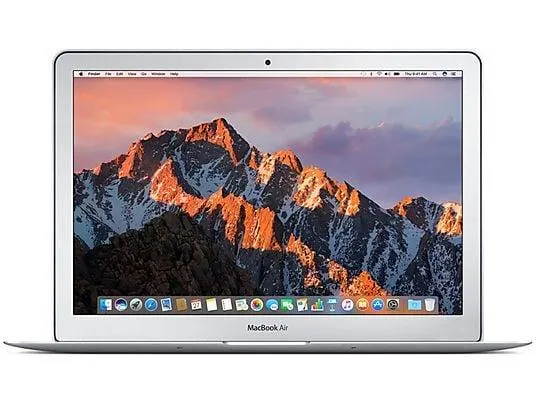 APPLE MMGG2D/A MB AIR I5 1,6/8GB/256GB/HD6000, Notebook, mit 13,3 Zoll Display, Intel® Core™ i5,i5 Prozessor, 8 GB RAM, 256 GB Flash, Intel® HD 6000, Silber, macOS El Capitan