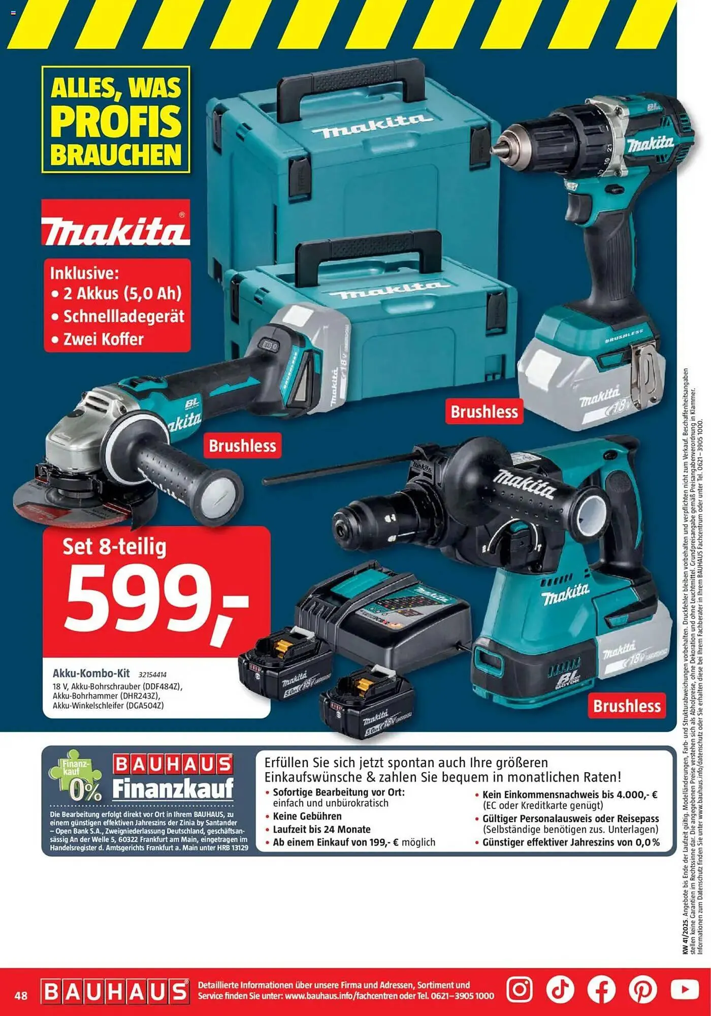 Bauhaus Prospekt von 4. Oktober bis 1. November 2025 - Prospekt seite 48