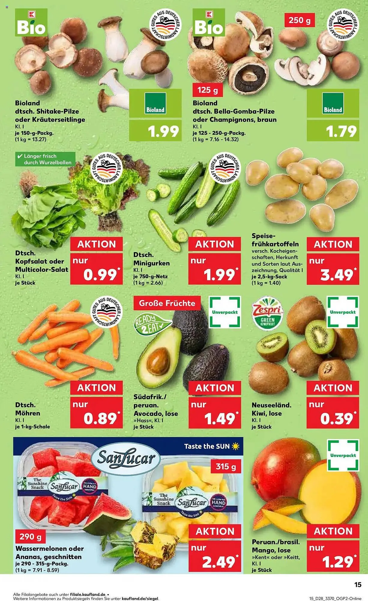 Kaufland Prospekt von 10. Juli bis 16. Juli 2025 - Prospekt seite 15