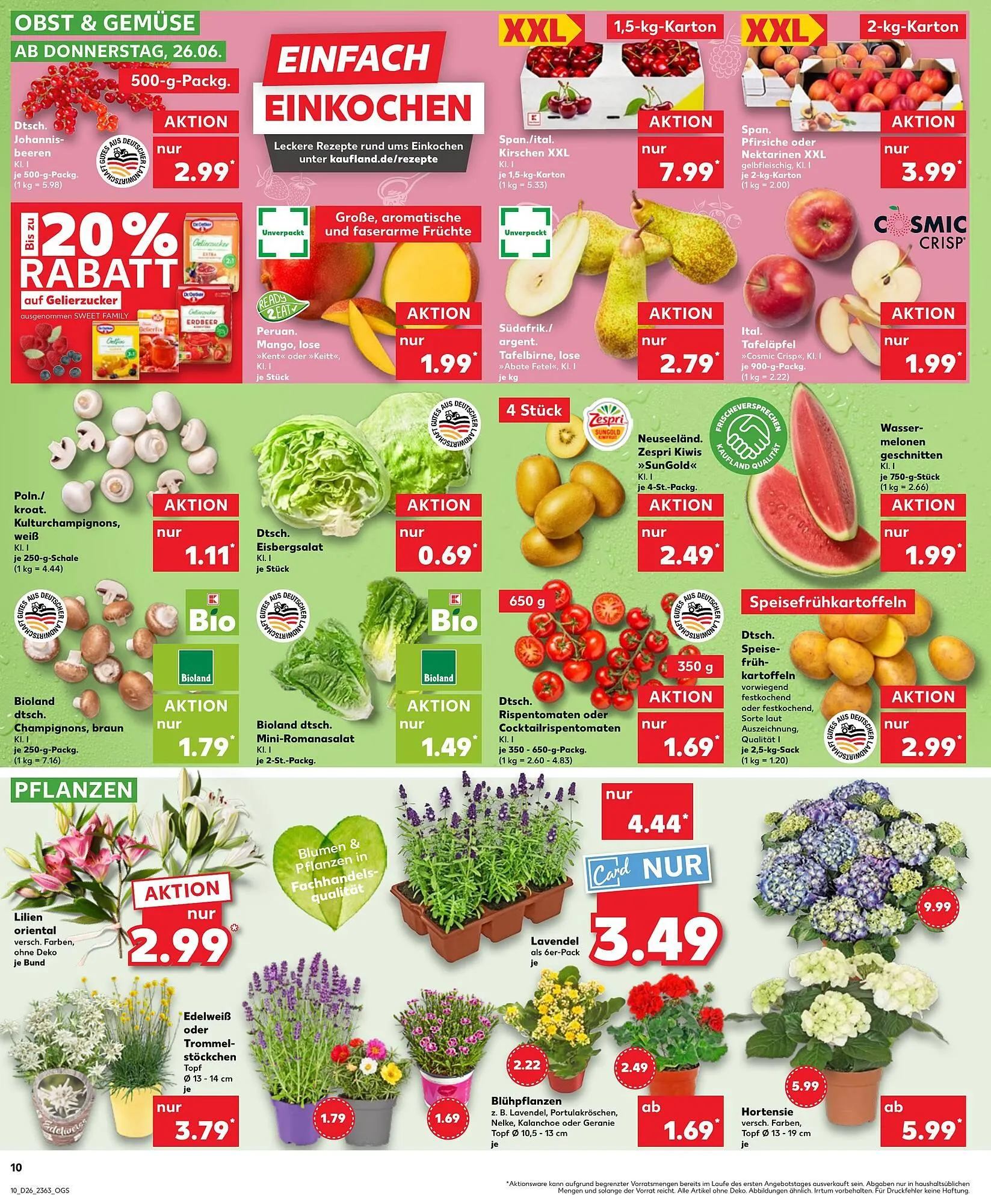 Kaufland Prospekt von 26. Juni bis 2. Juli 2025 - Prospekt seite 10