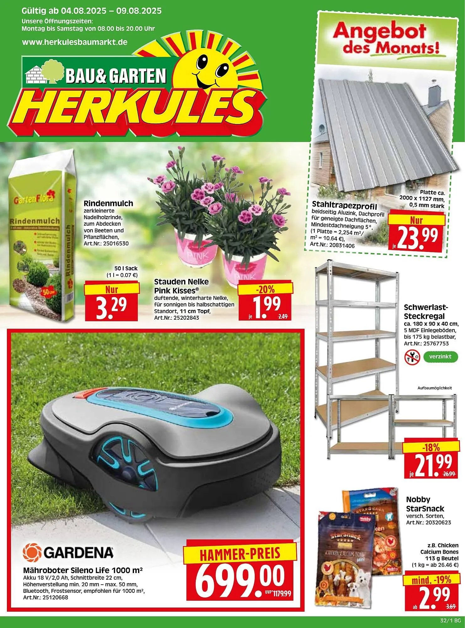 Herkules Baumarkt Prospekt - 1