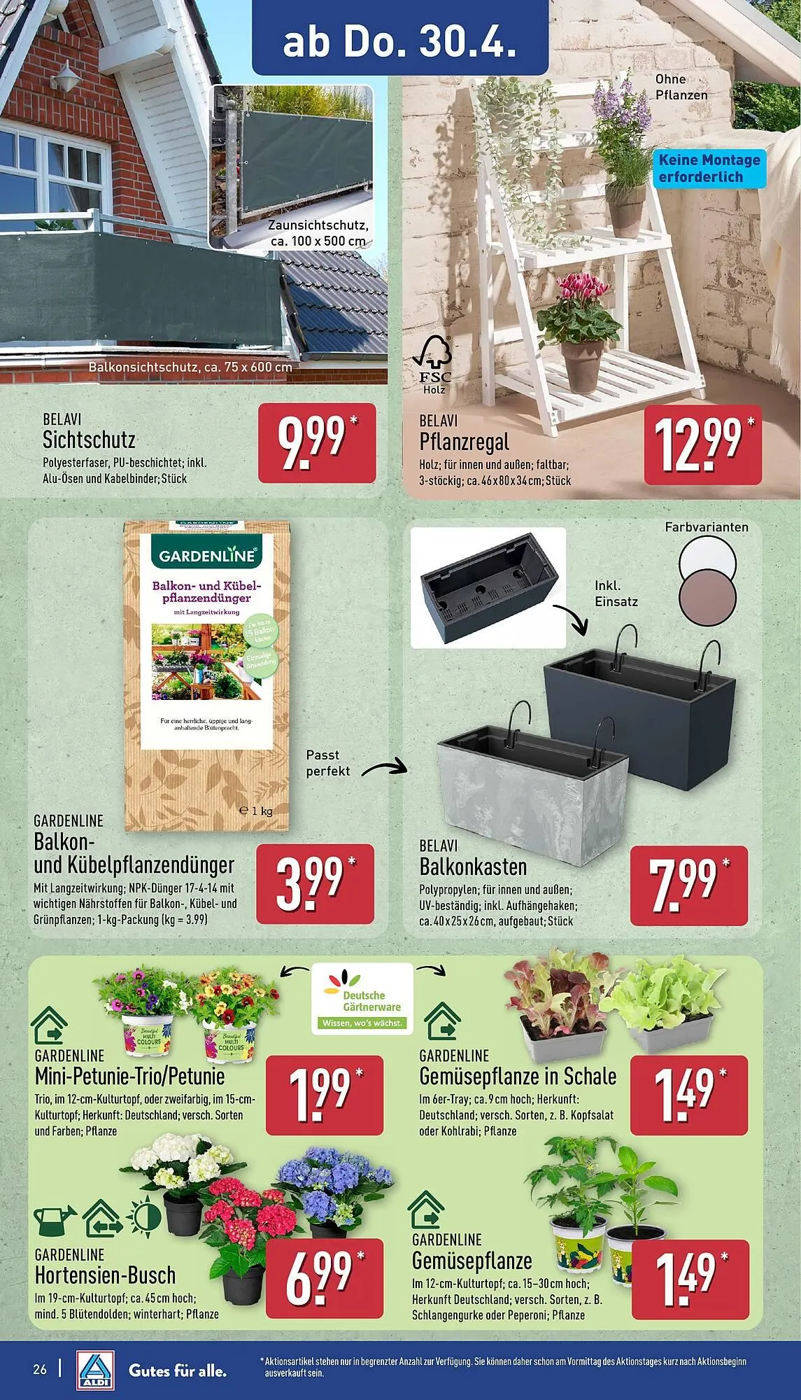 Aldi Nord Prospekt von 27. April bis 2. Mai 2026 - Prospekt seite 26