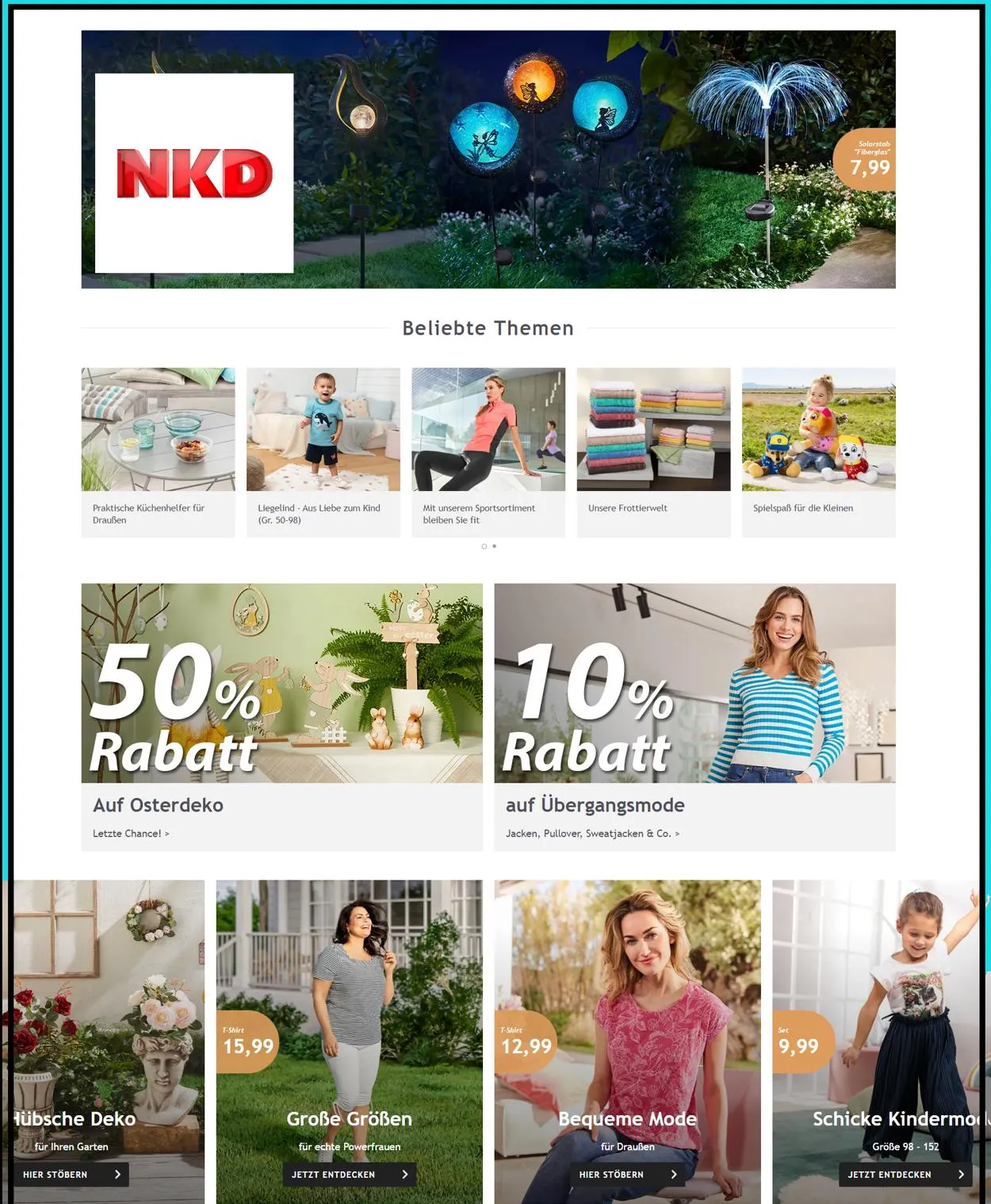 NKD von 19. Mai bis 25. Mai 2025 - Prospekt seite 1