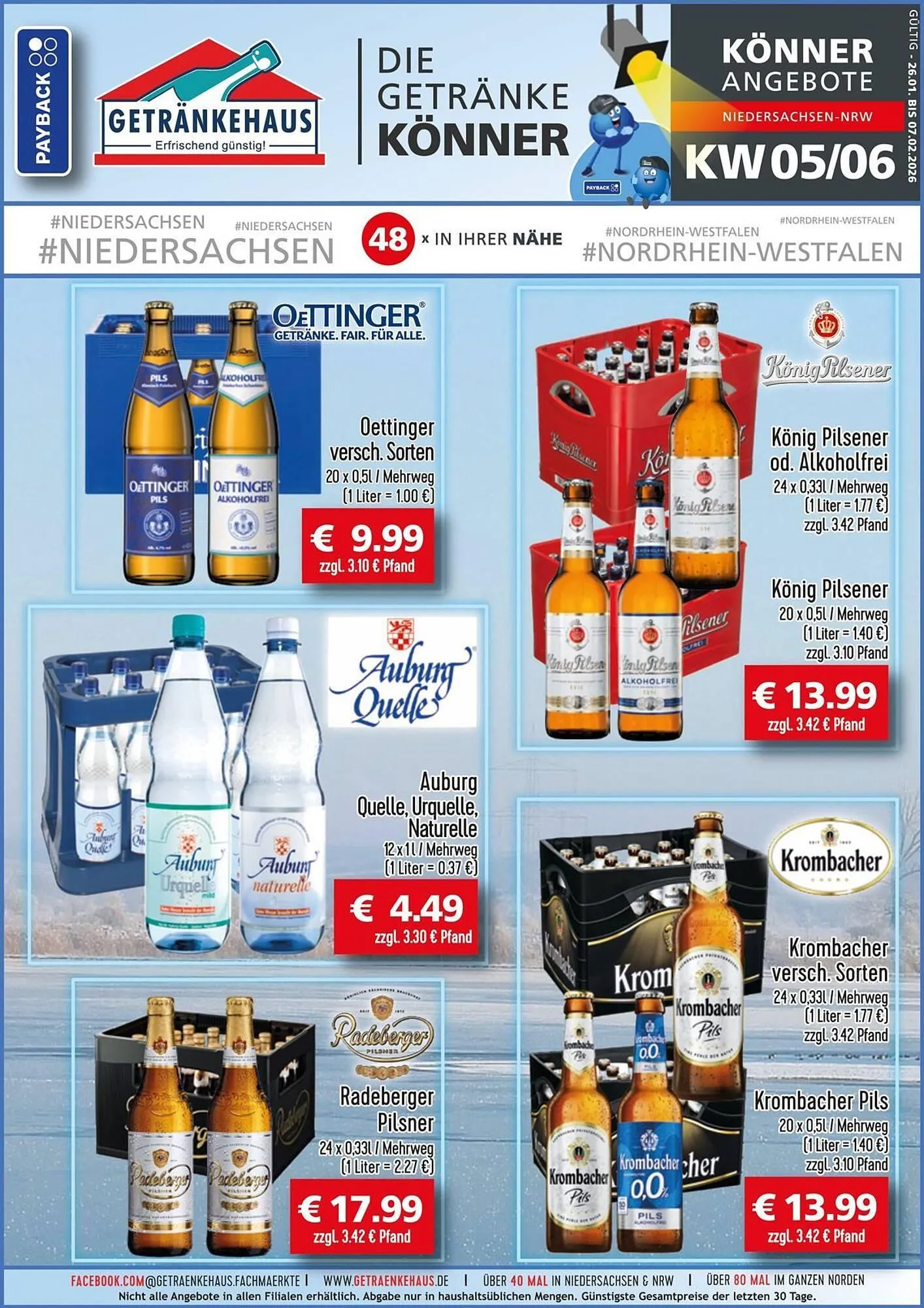 Getränkehaus Prospekt - 1