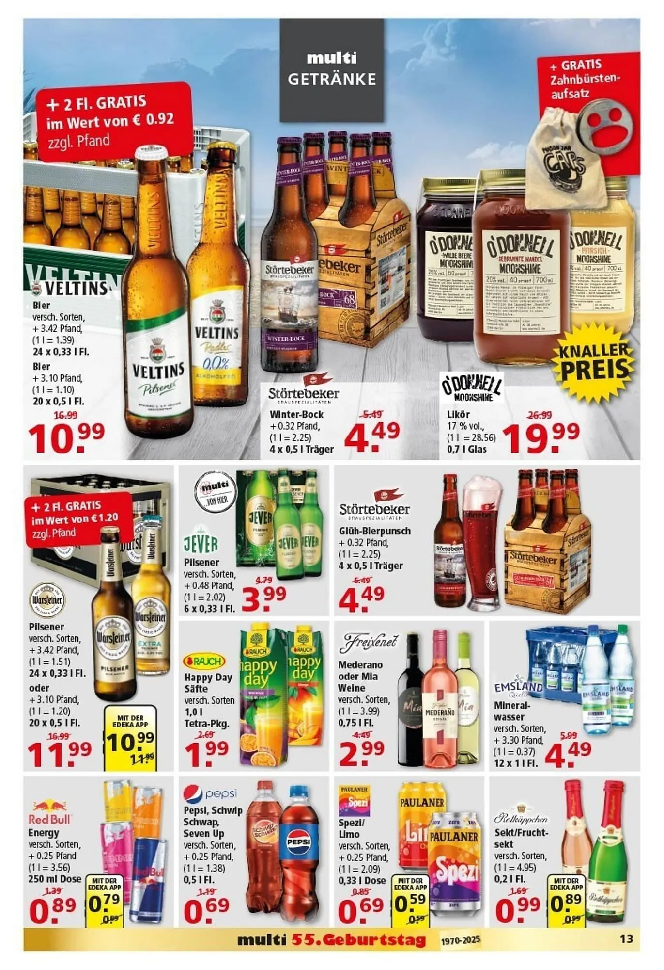 Multi Markt Prospekt von 17. November bis 22. November 2025 - Prospekt seite 13