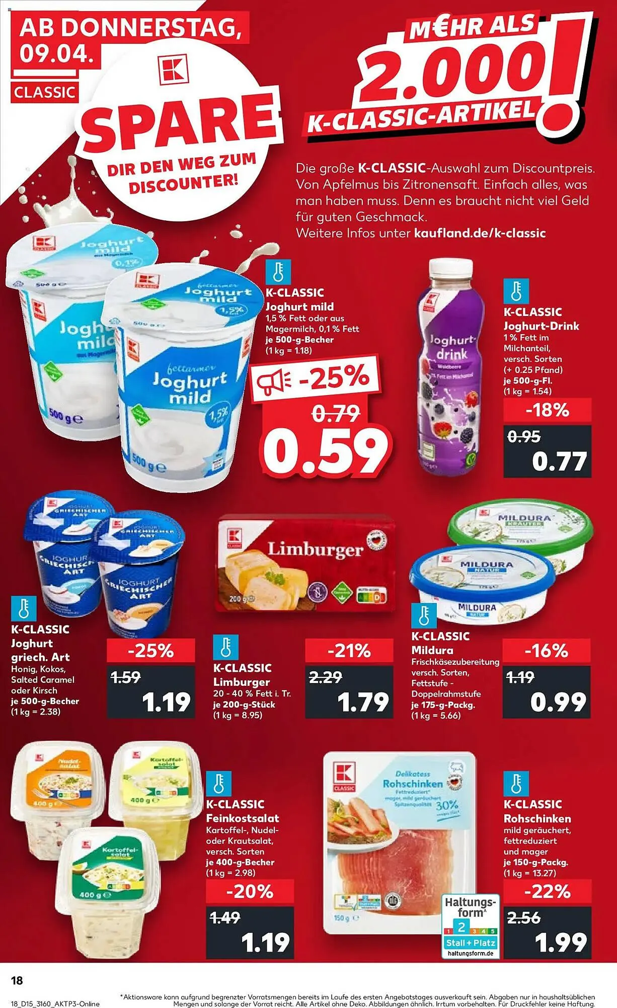 Kaufland Prospekt von 9. April bis 15. April 2026 - Prospekt seite 18