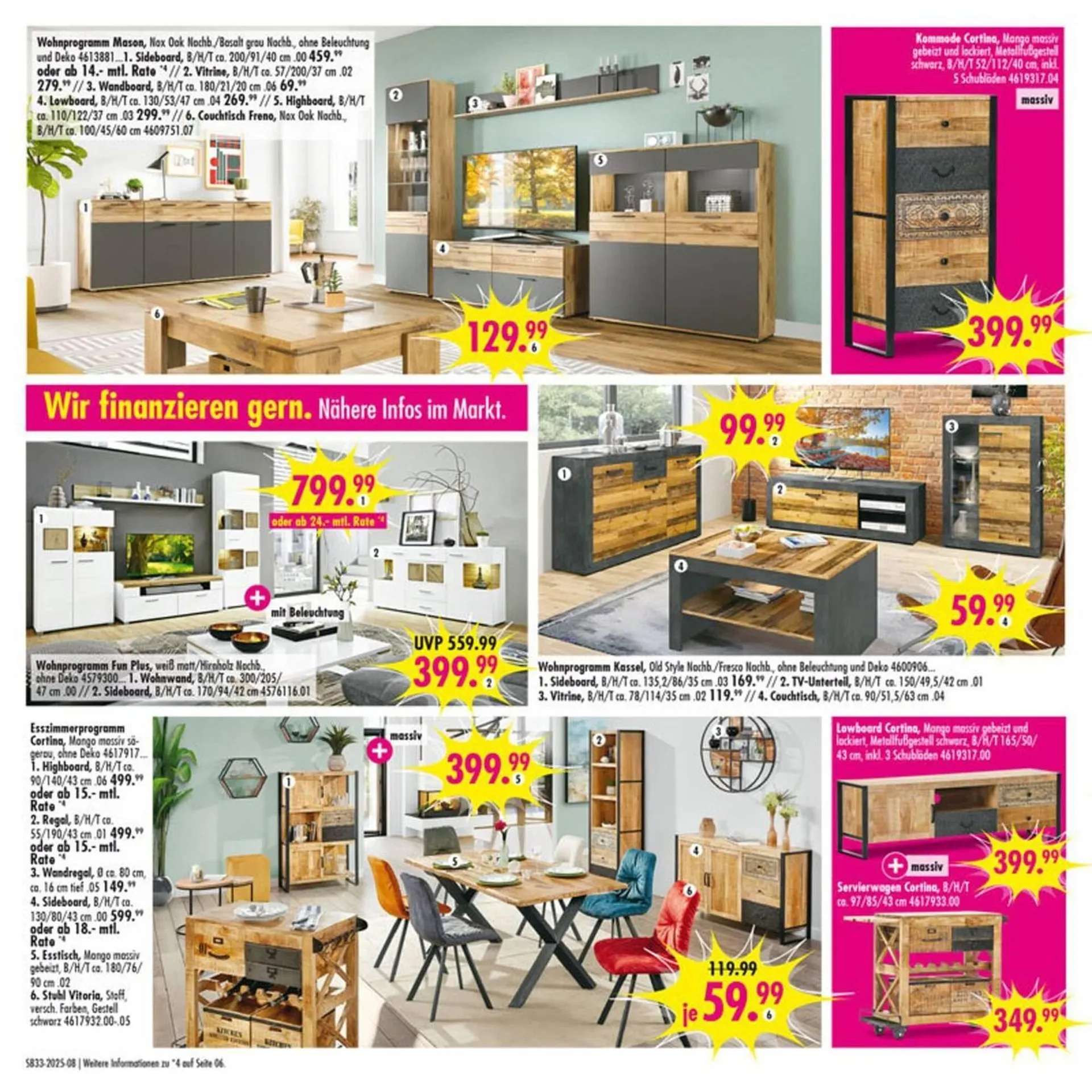 Möbel Boss Prospekt von 11. August bis 24. August 2025 - Prospekt seite 8