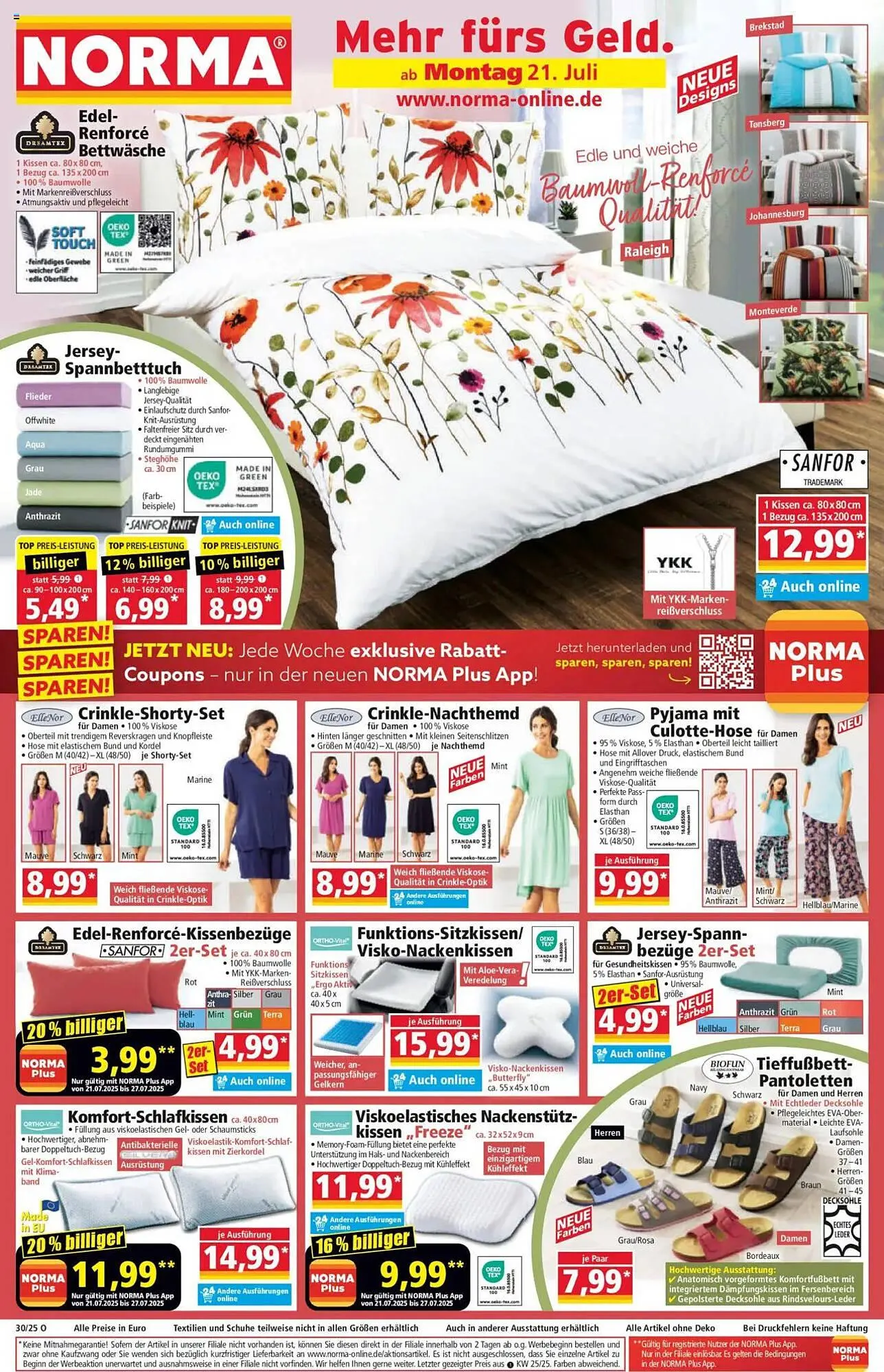Norma Prospekt von 21. Juli bis 26. Juli 2025 - Prospekt seite 1