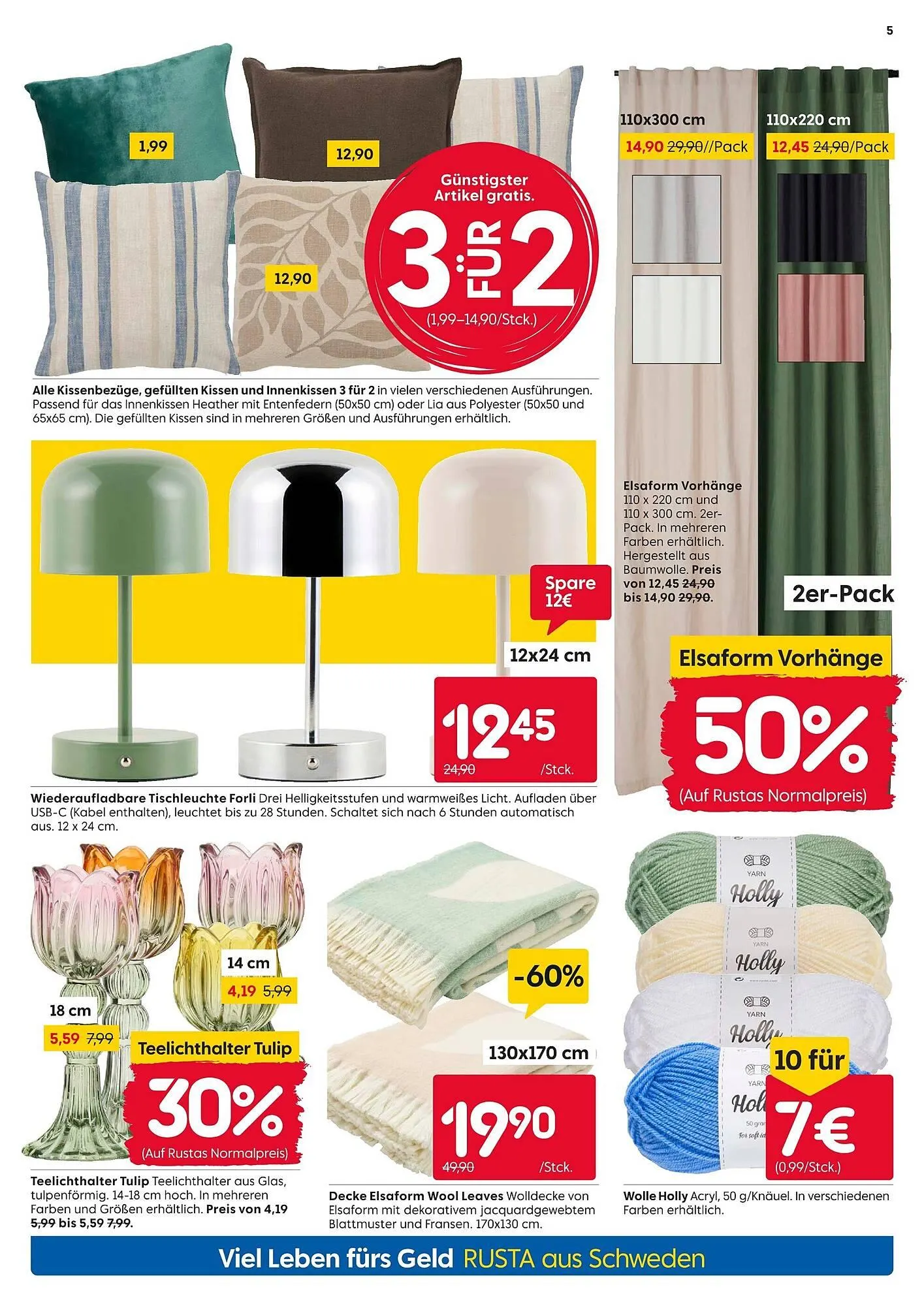 Rusta Prospekt von 24. Januar bis 30. Januar 2026 - Prospekt seite 5