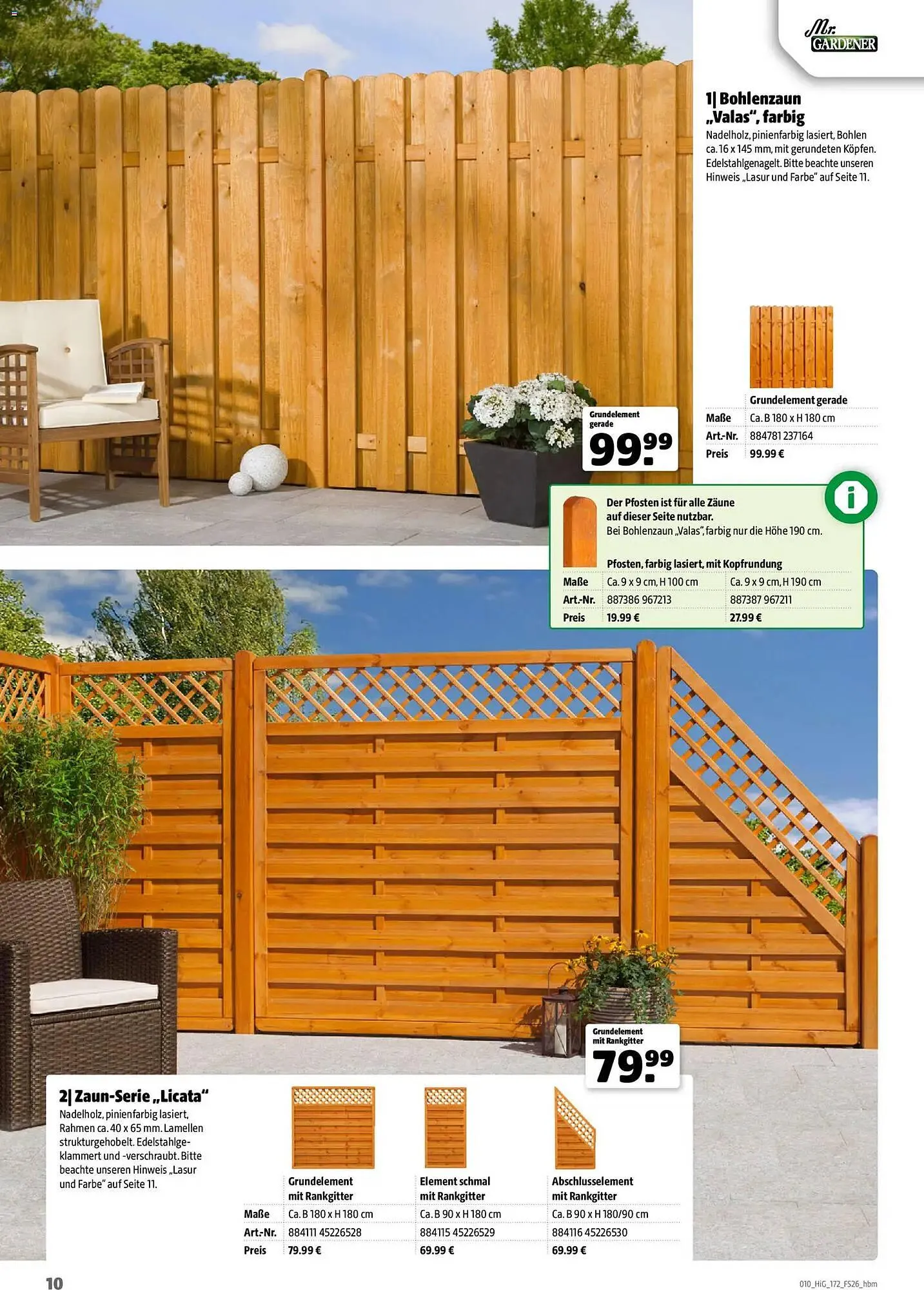 Hagebau Prospekt von 2. März bis 31. Dezember 2026 - Prospekt seite 10