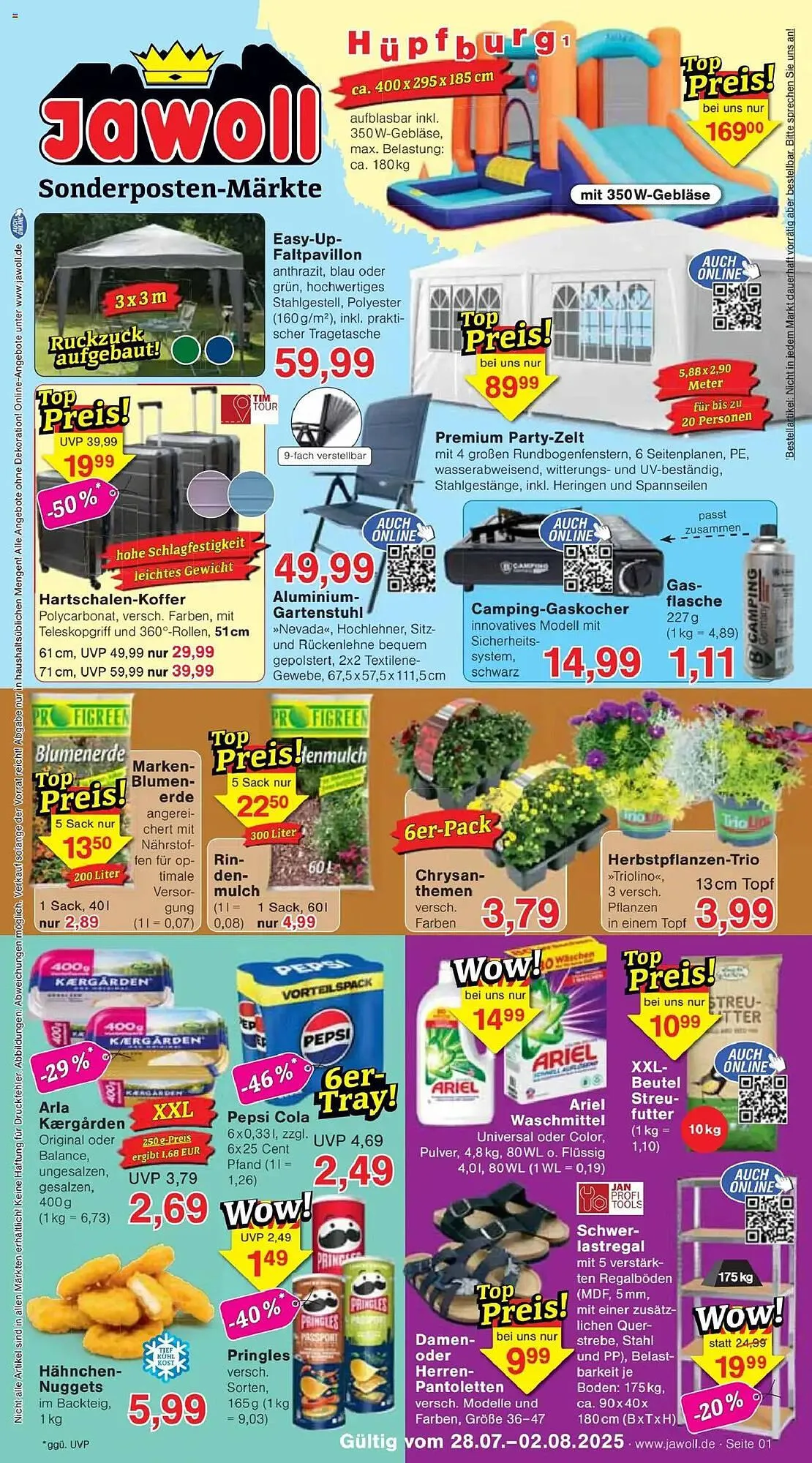 Jawoll Prospekt von 28. Juli bis 2. August 2025 - Prospekt seite 1
