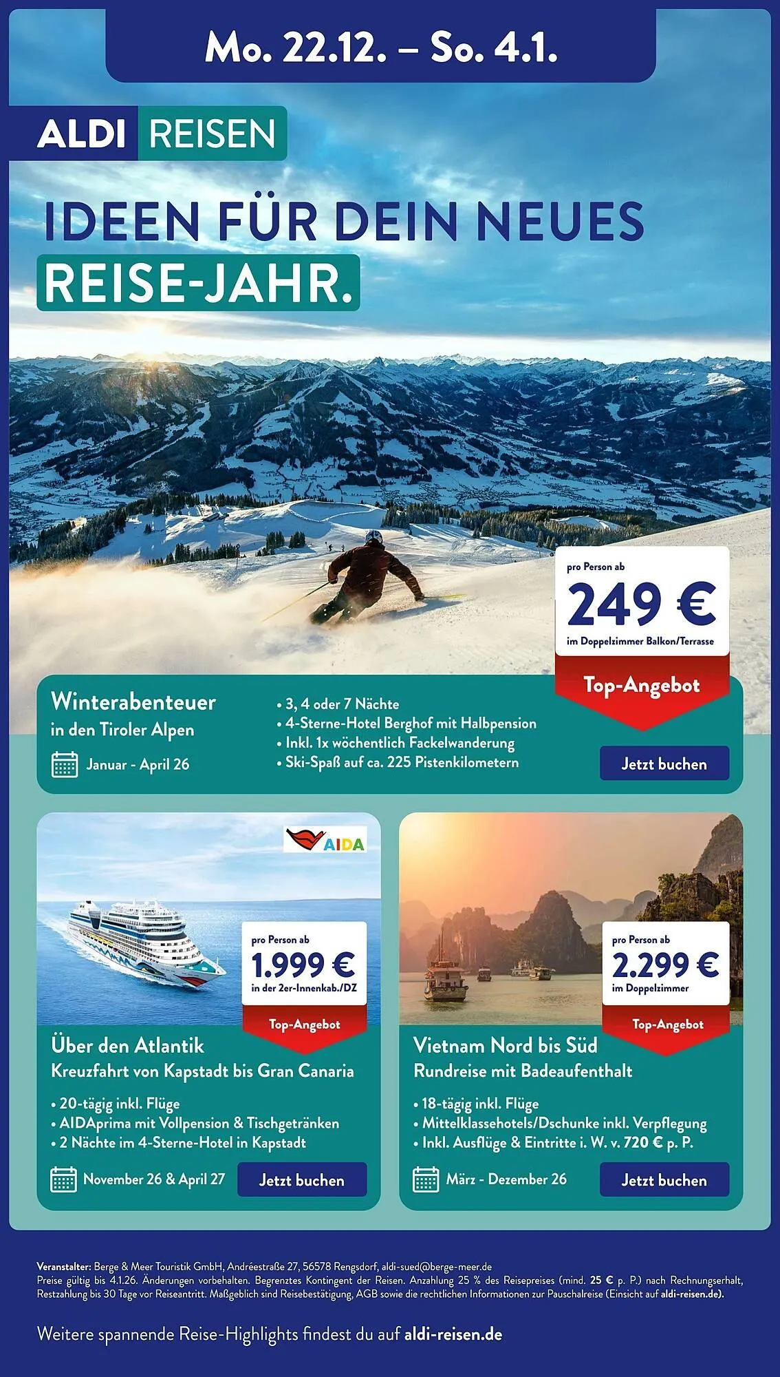 Aldi Süd Prospekt von 22. Dezember bis 28. Dezember 2025 - Prospekt seite 15