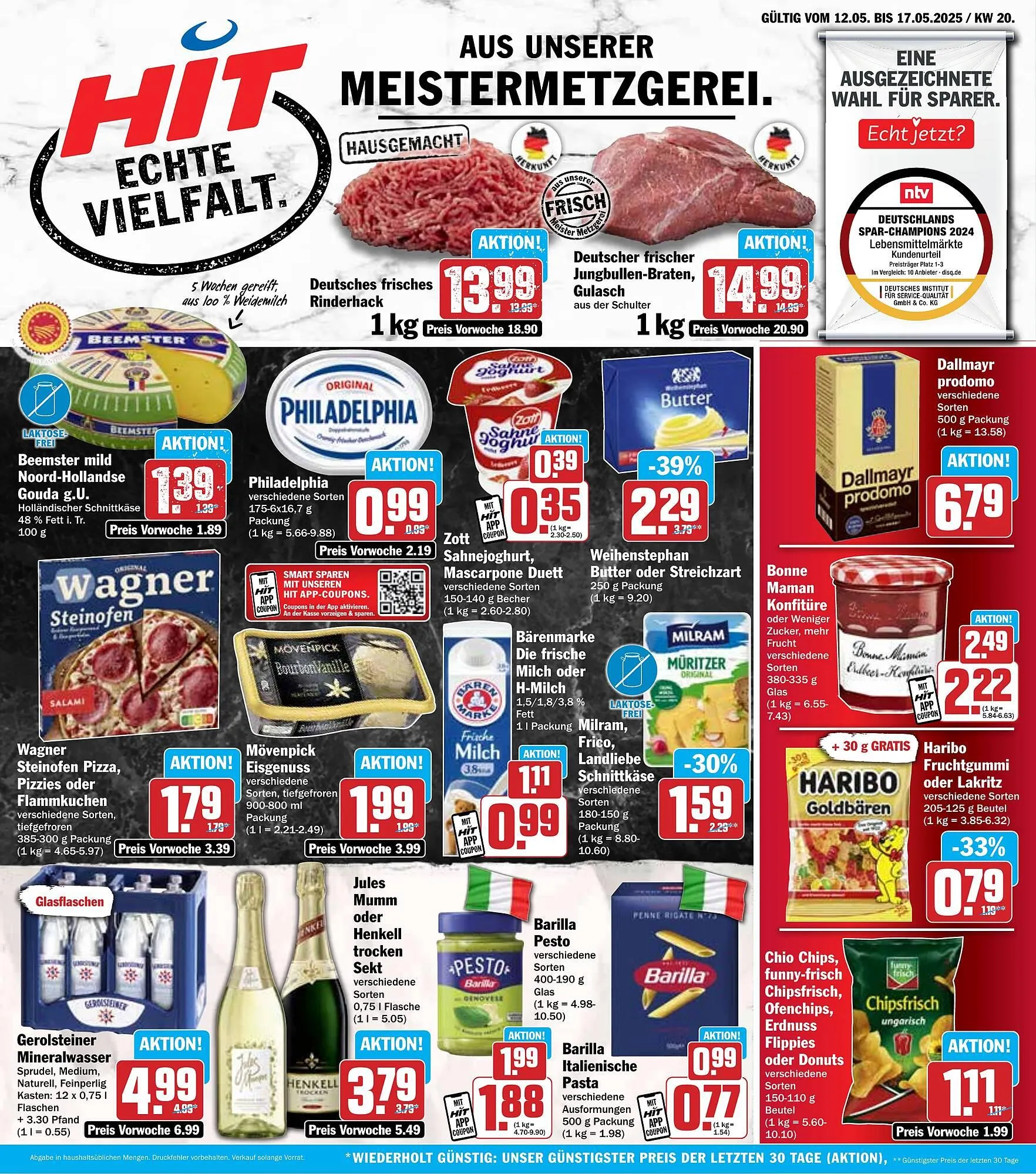 Hit Prospekt von 12. Mai bis 17. Mai 2025 - Prospekt seite 1