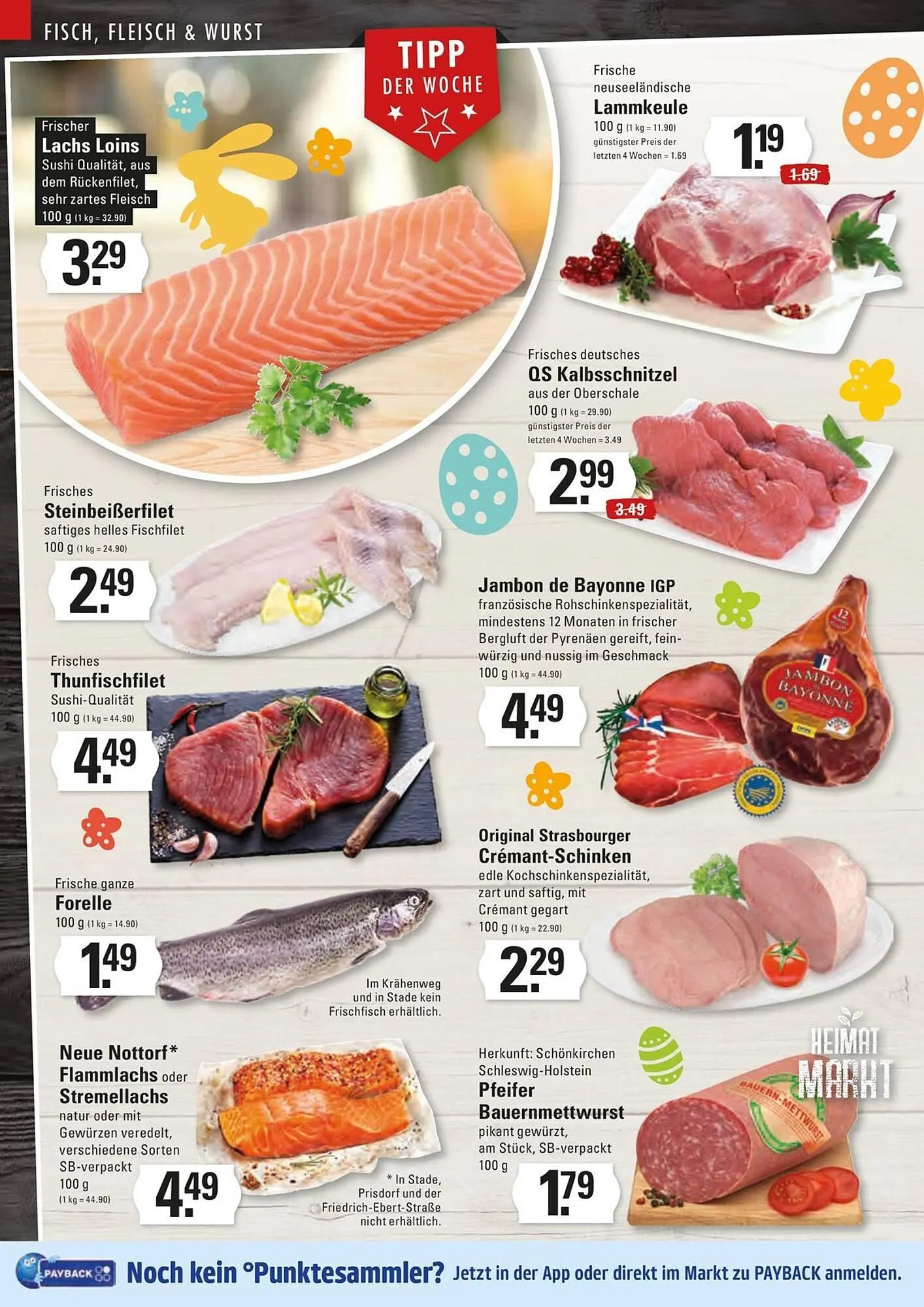 Meyer's Frischemarkt Prospekt von 14. April bis 19. April 2025 - Prospekt seite 4